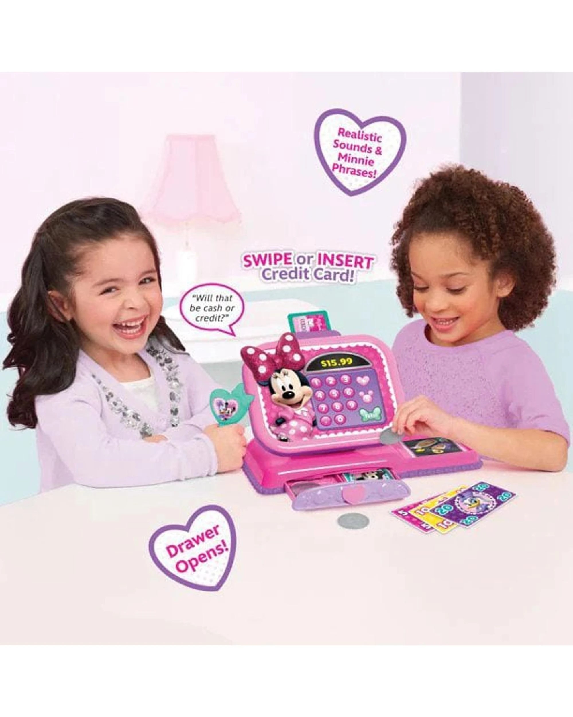 3 Disney Junior Minnie Mouse Bowtique Cash Register, 3 of 3