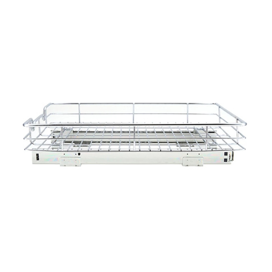 2 Chrome Pull-out Drawer Sliding Organiser, 2 of 7