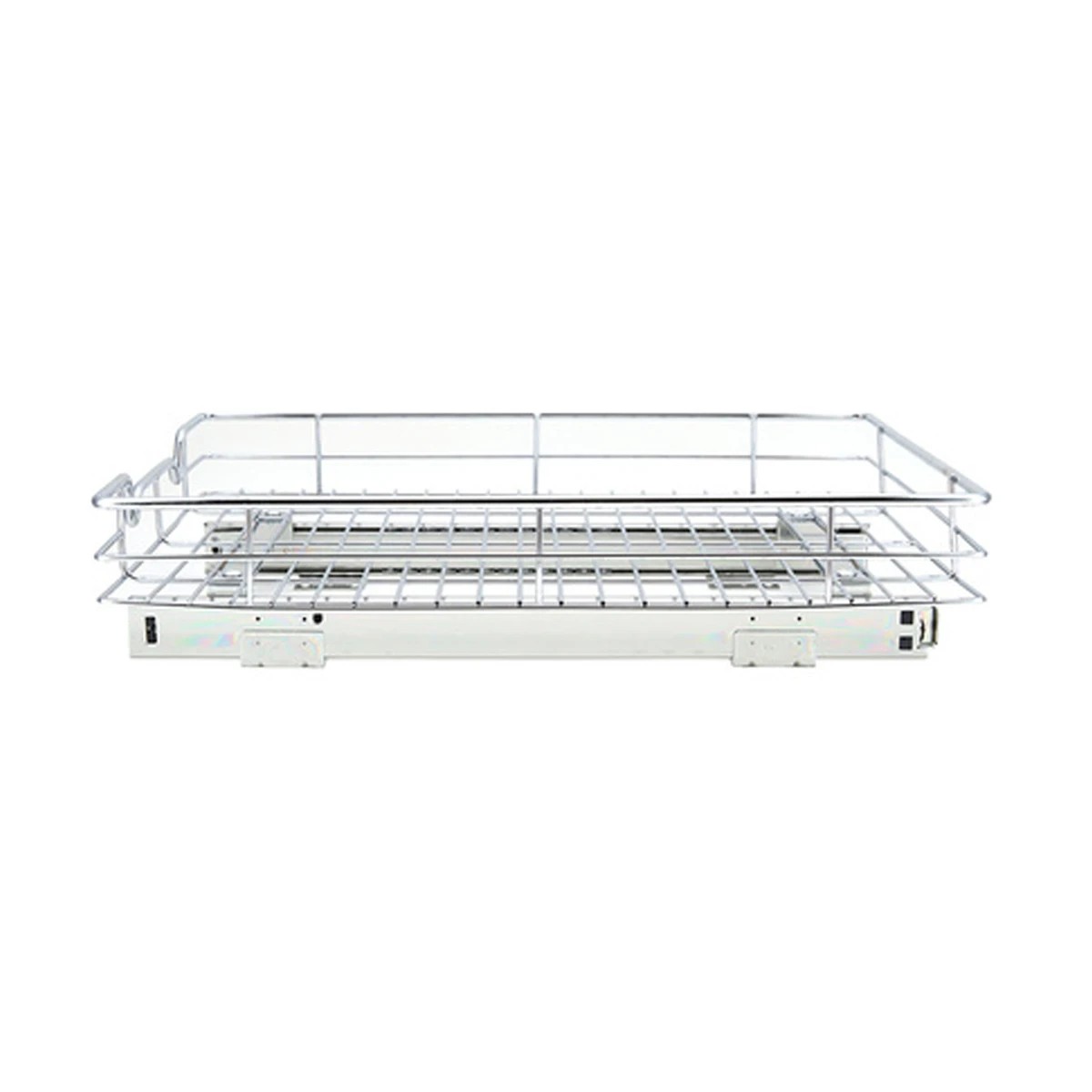 2 Chrome Pull-out Drawer Sliding Organiser, 2 of 7