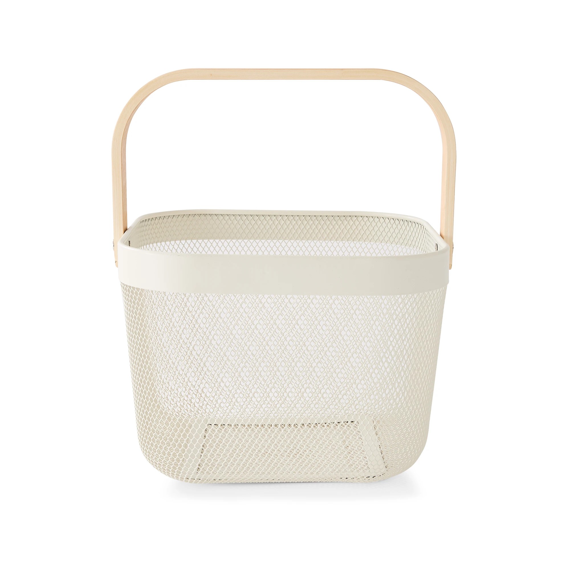 4 Off White Mesh Basket - Anko - White, 4 of 7