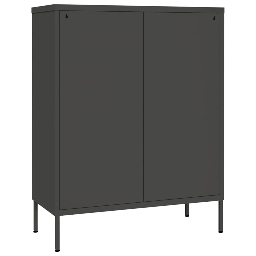 5 Vidaxl Drawer Cabinet - Charcoal, 5 of 10