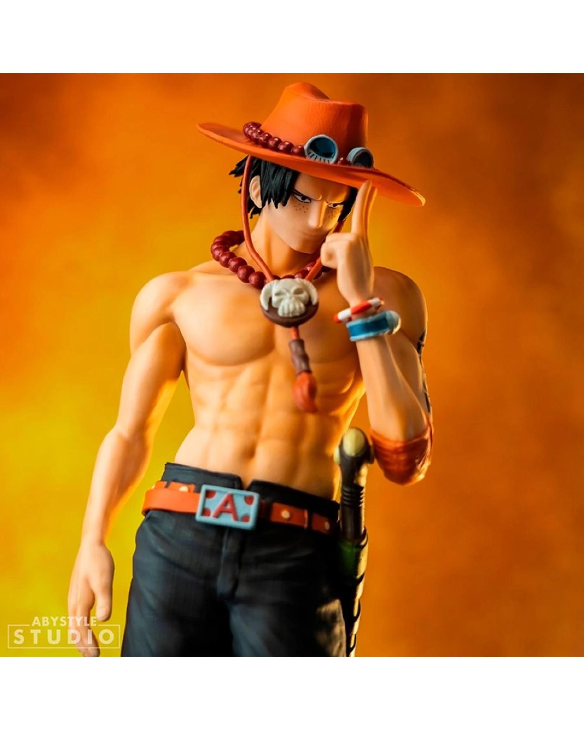 7 Super Figure Collection One Piece Portgas D Ace 1:10 Scale Figure, 7 of 9