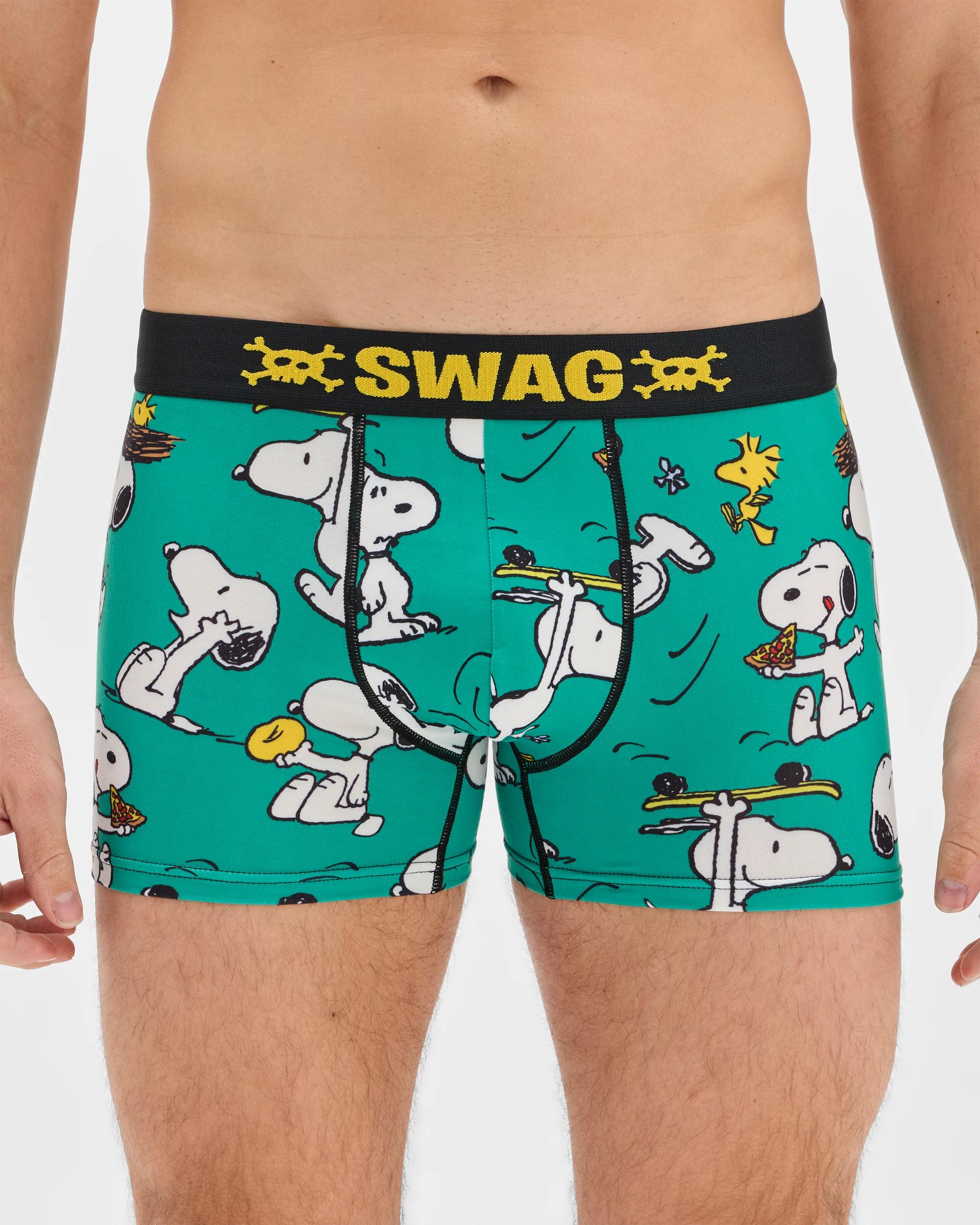1 Swag Licensed Trunks - Snoopy GREEN, 1 of 4