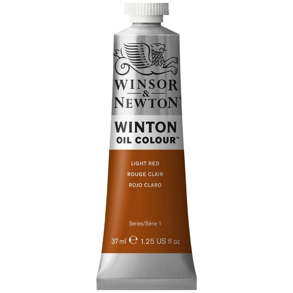 1 Winsor & Newton Winton Oil Colour 37mL Light Red, 1 of 1