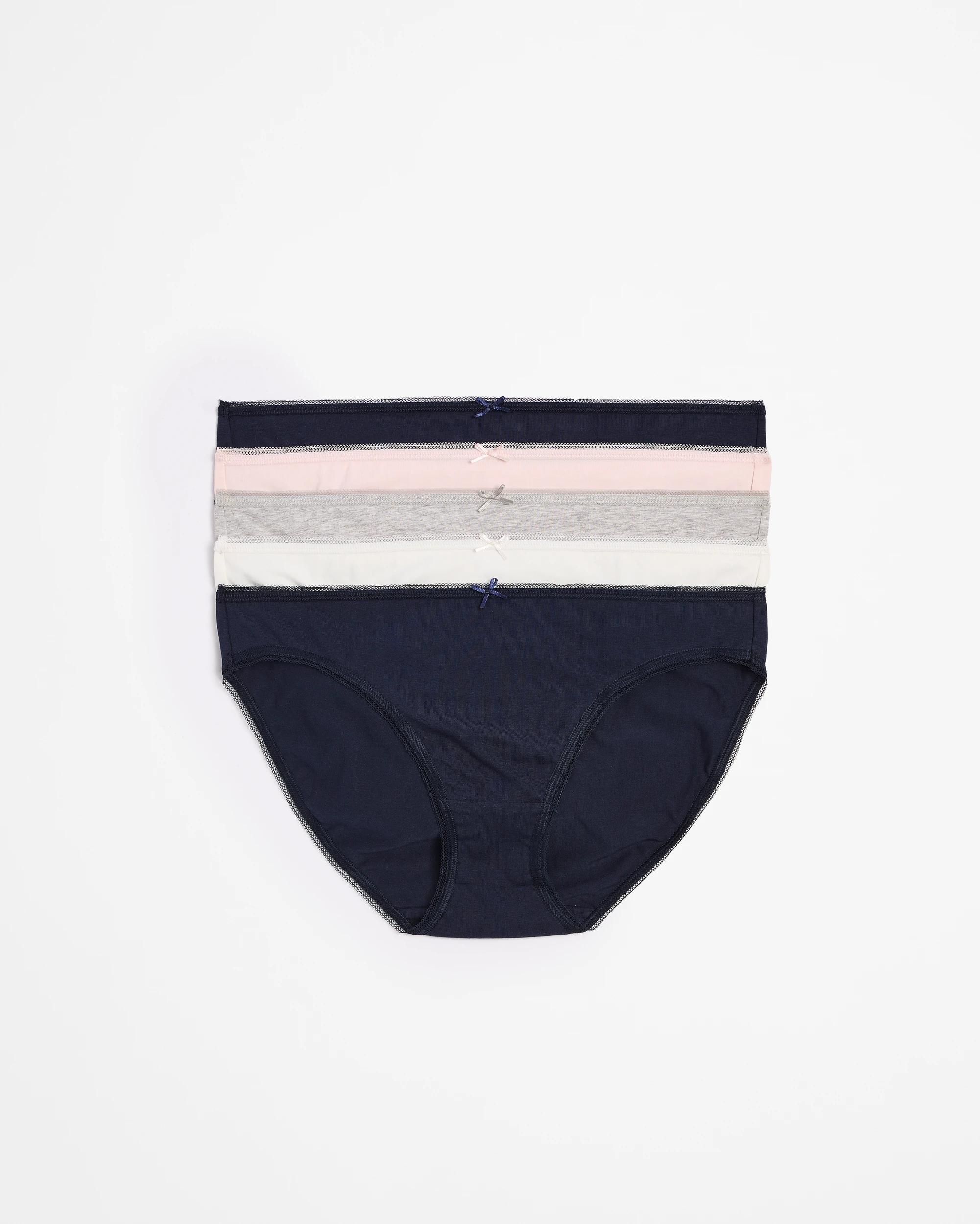 1 Target Woman 5 Pack Bikini Briefs MULTI, 1 of 6