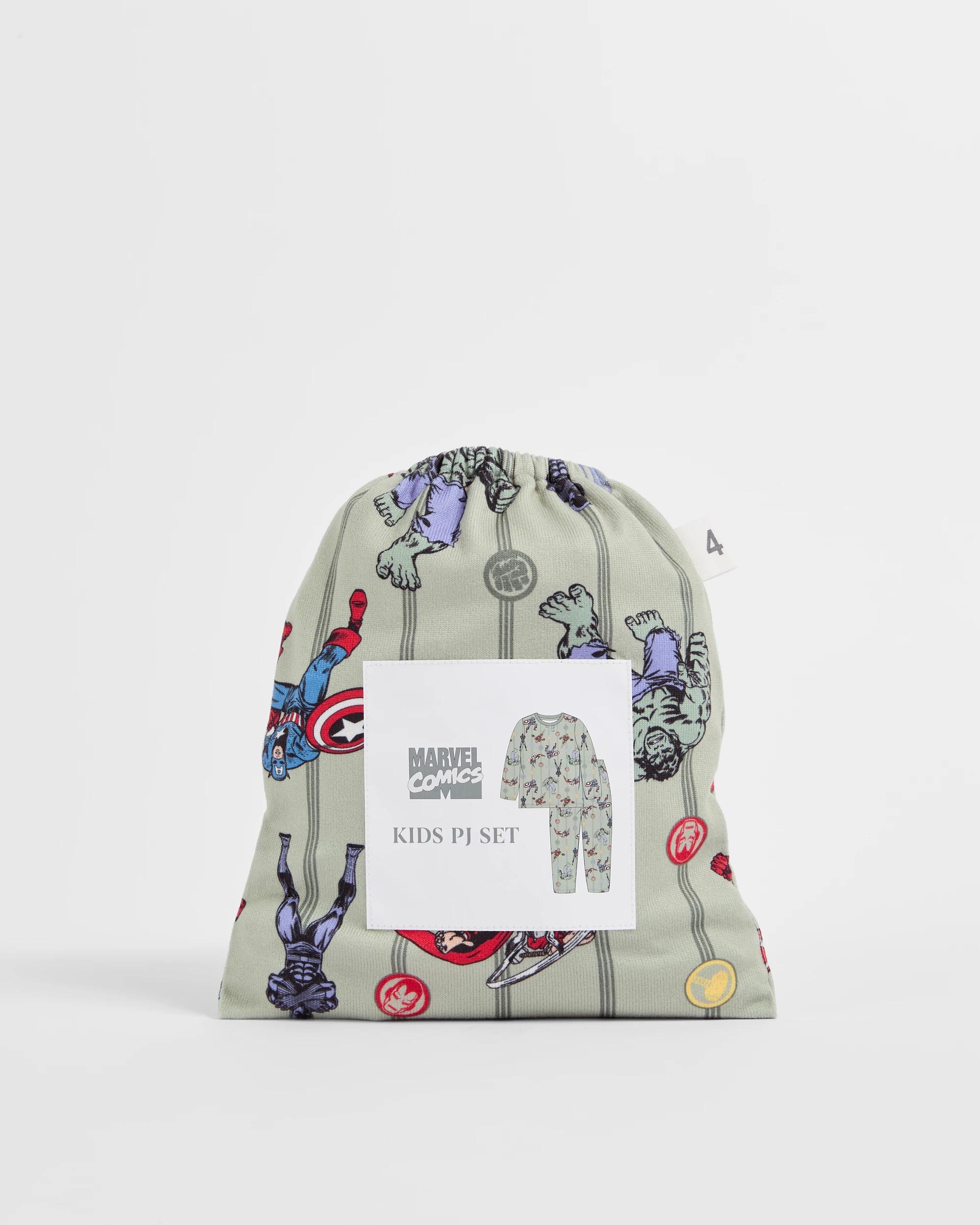 4 Marvel Gift Pack Younger Boys Hacci Knit Pyjama Set MARVEL, 4 of 6