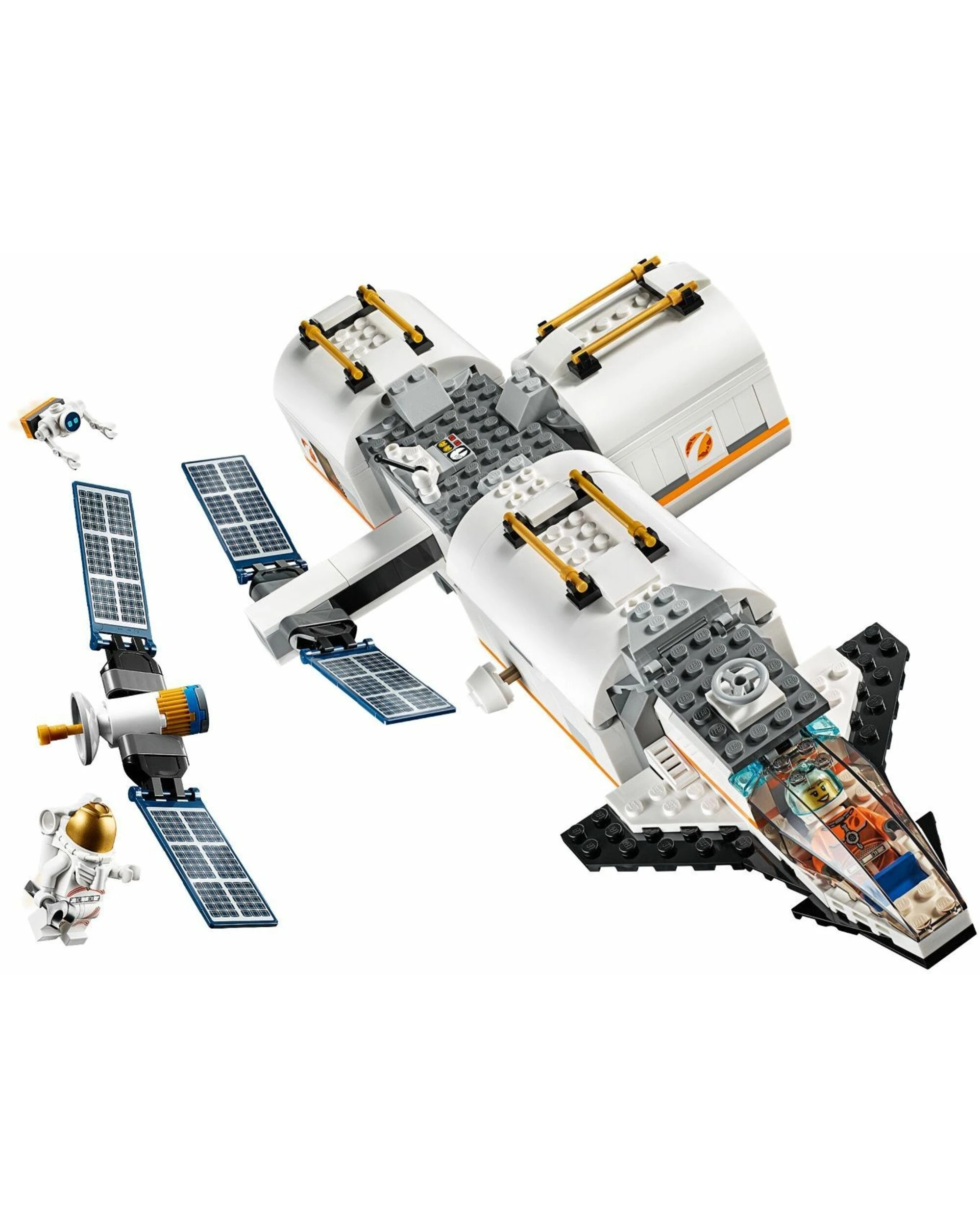 3 LEGO 60227 Lunar Space Station: Modular Space Shuttle & Astronaut Toy, 3 of 5
