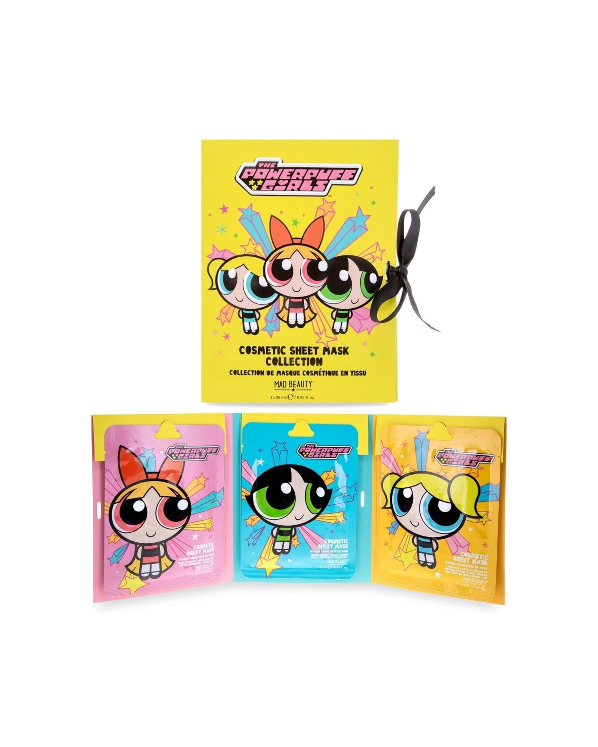 3 Warner Bros Powerpuff Girls Super Cute Cosmetic Sheet Mask Collection 2PK 75ml - Yellow, 3 of 3