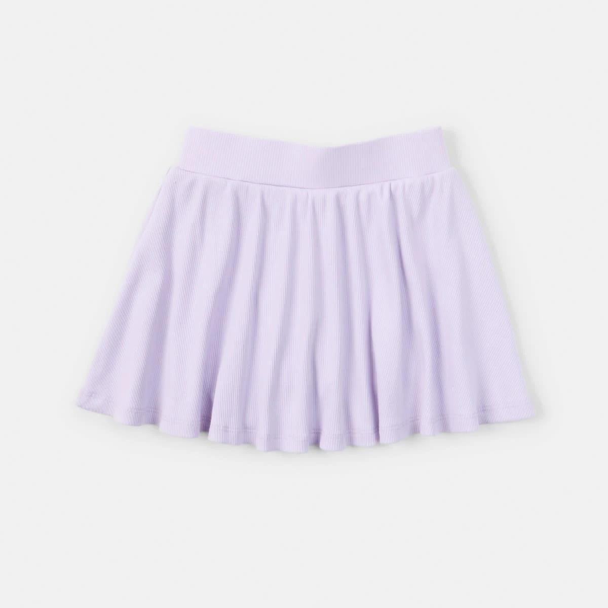 7 Rib Skort Pst Purple, 7 of 8