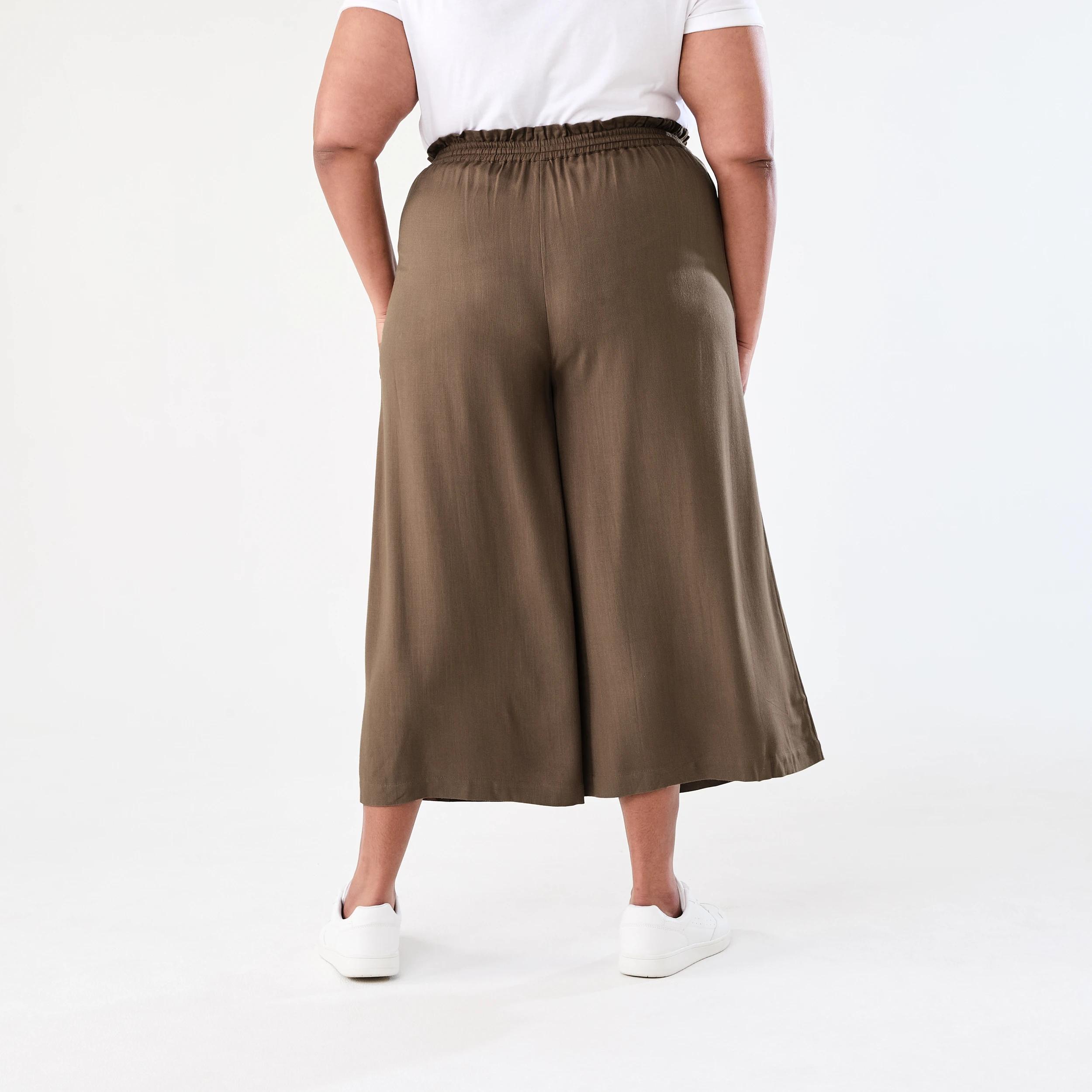 3 Curve Swing Culottes Mid Brown, 3 of 6