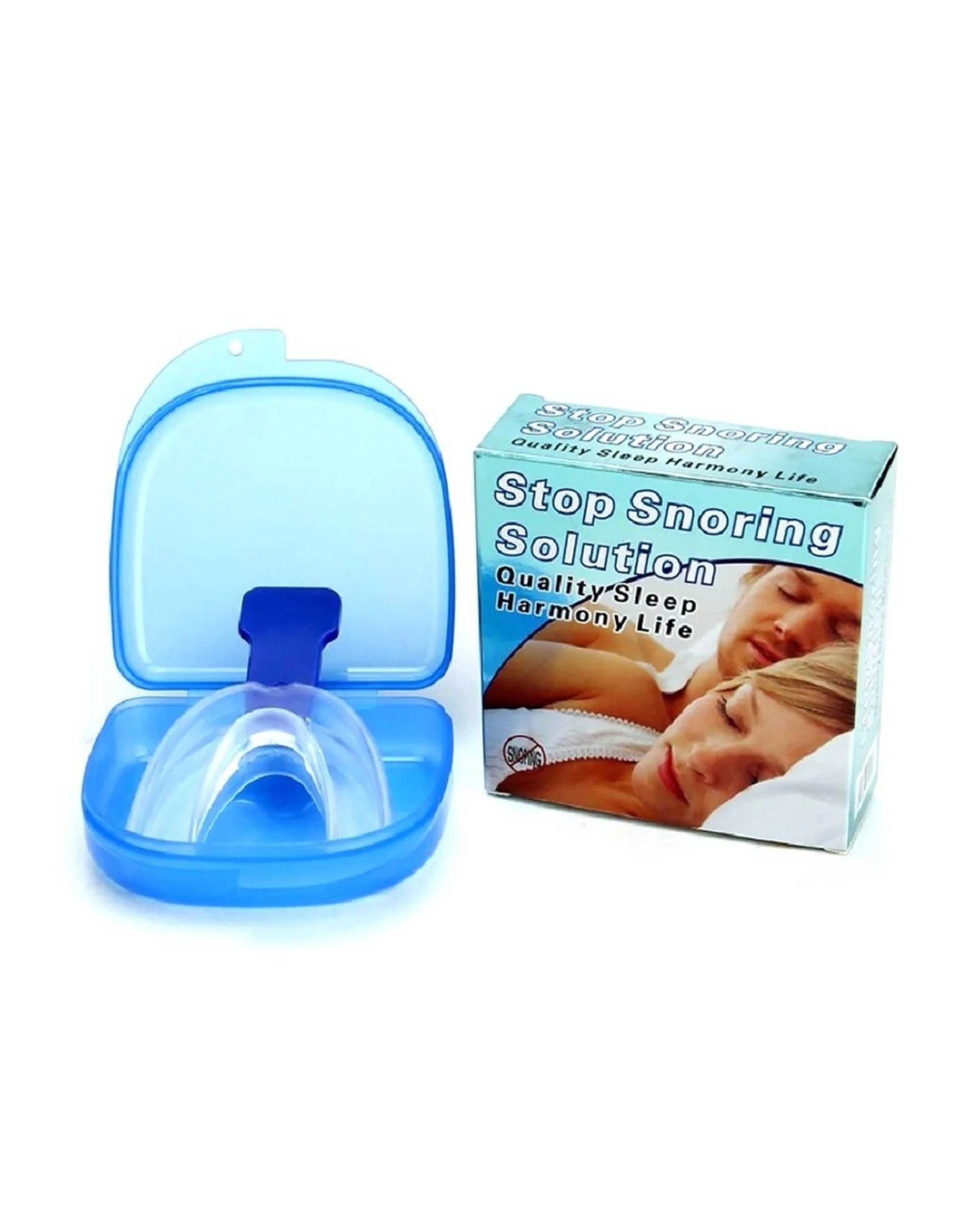 1 Social Hike Anti Snoring Aid Mouth Guard Adjustable For Sleeping Breathing, 1 of 3