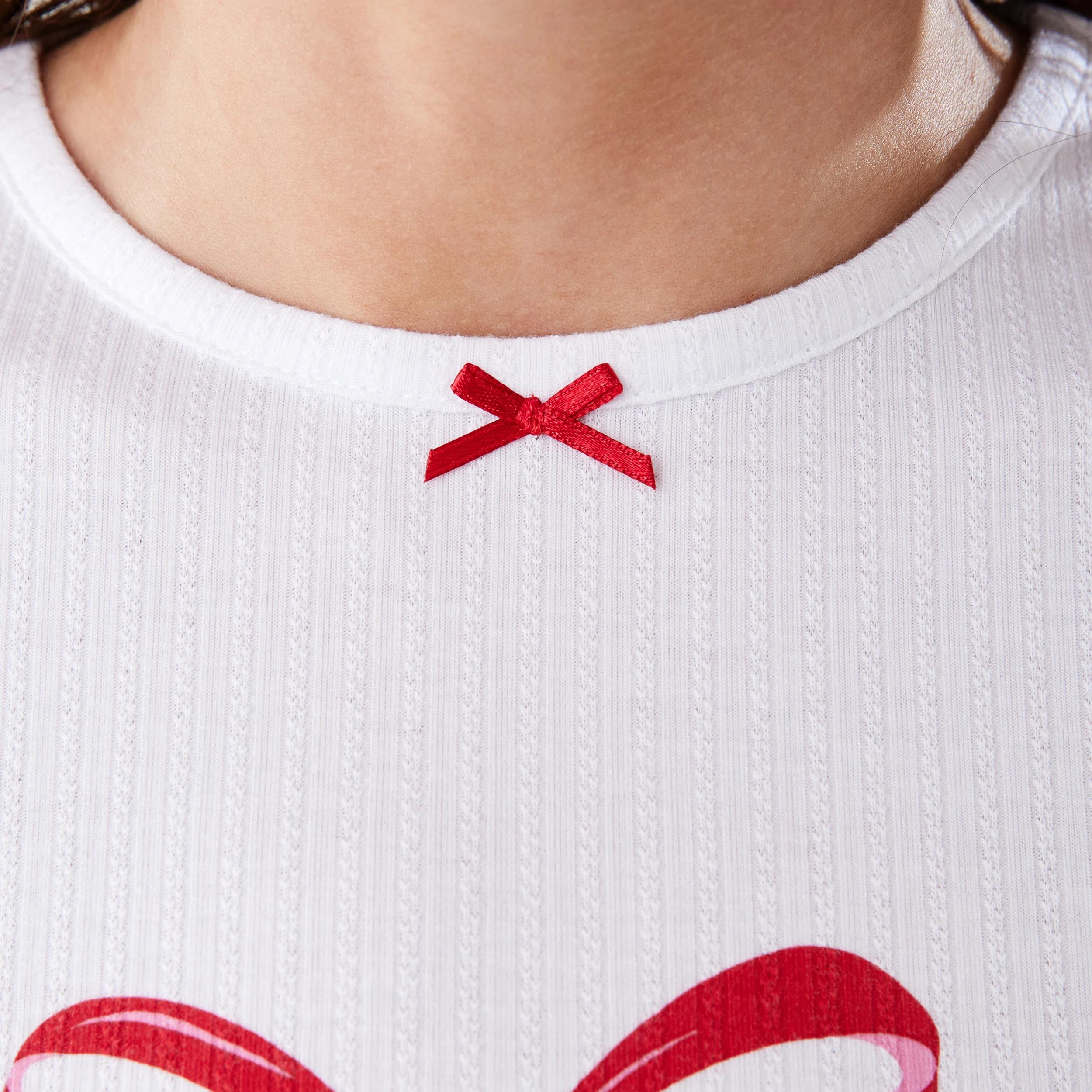 6 Fitted Rib T-shirt Locket, 6 of 8