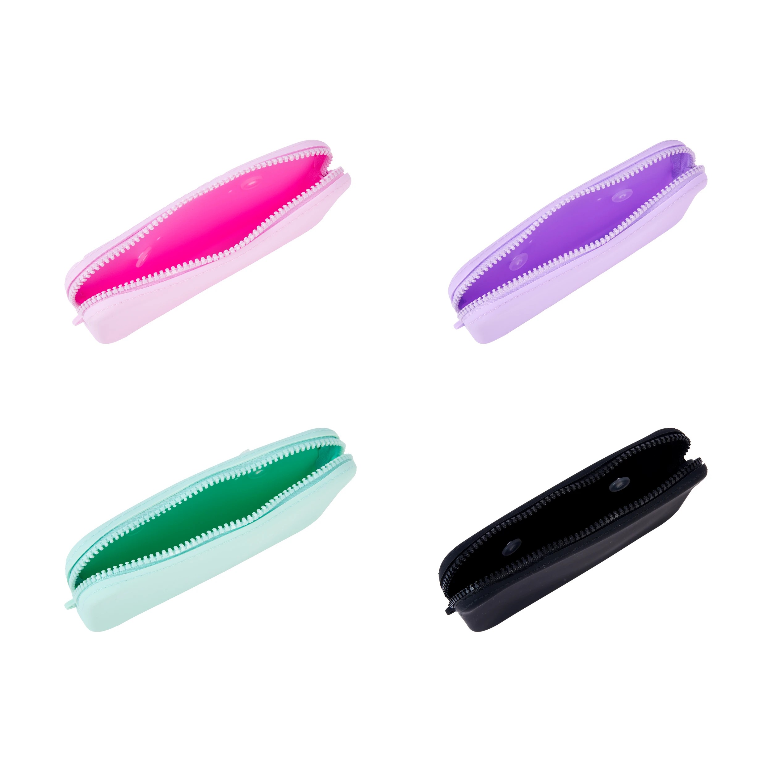 3 Silicone Tote Pouch - Assorted, 3 of 6