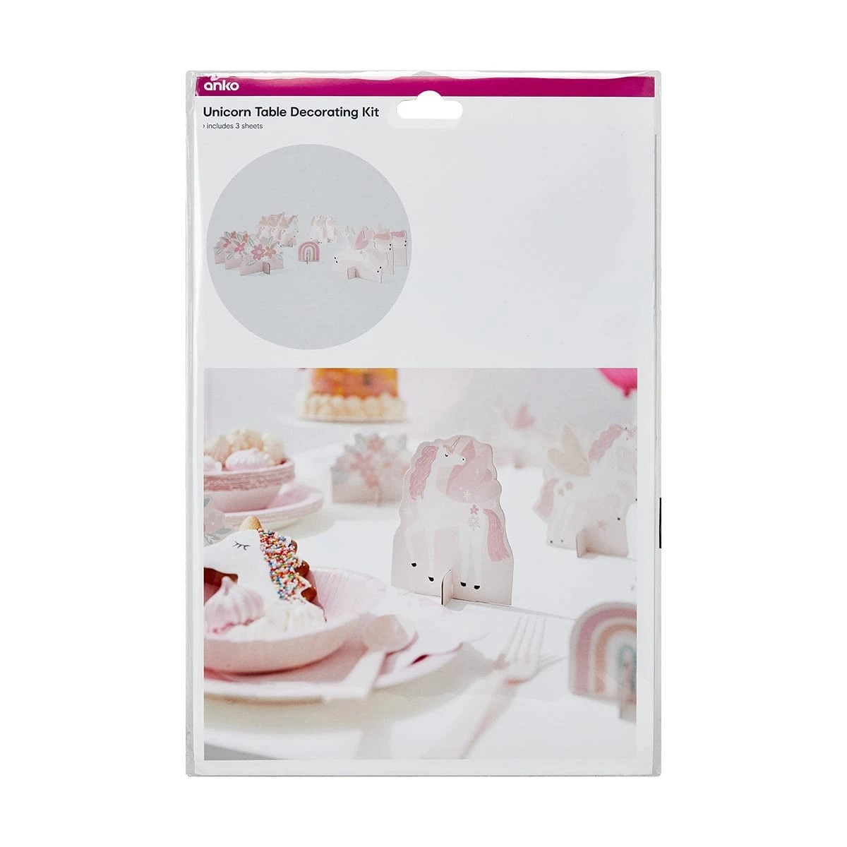 10 Unicorn Table Decorating Kit, 10 of 10