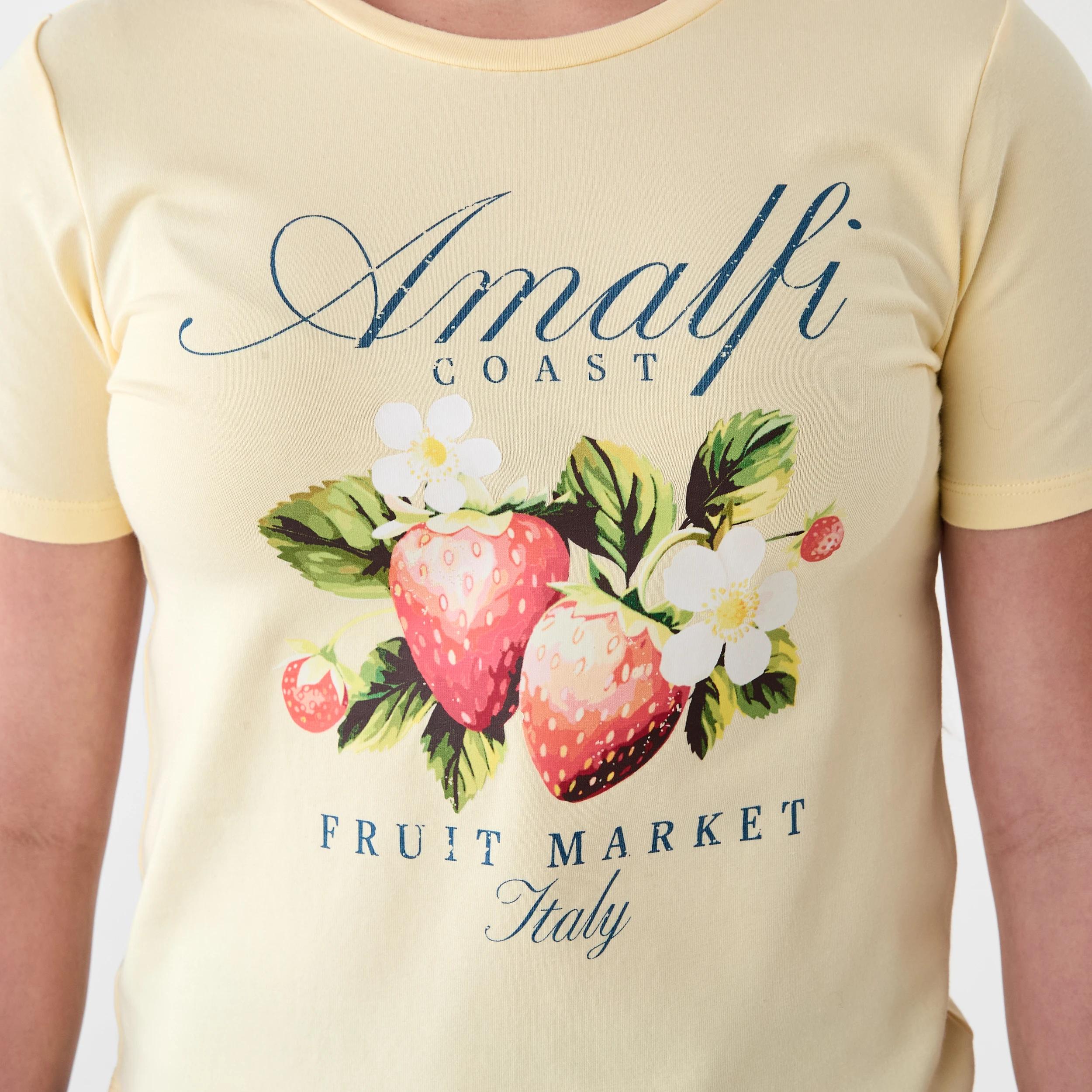 4 Photographic Print T-shirt Ylw Fruit, 4 of 6