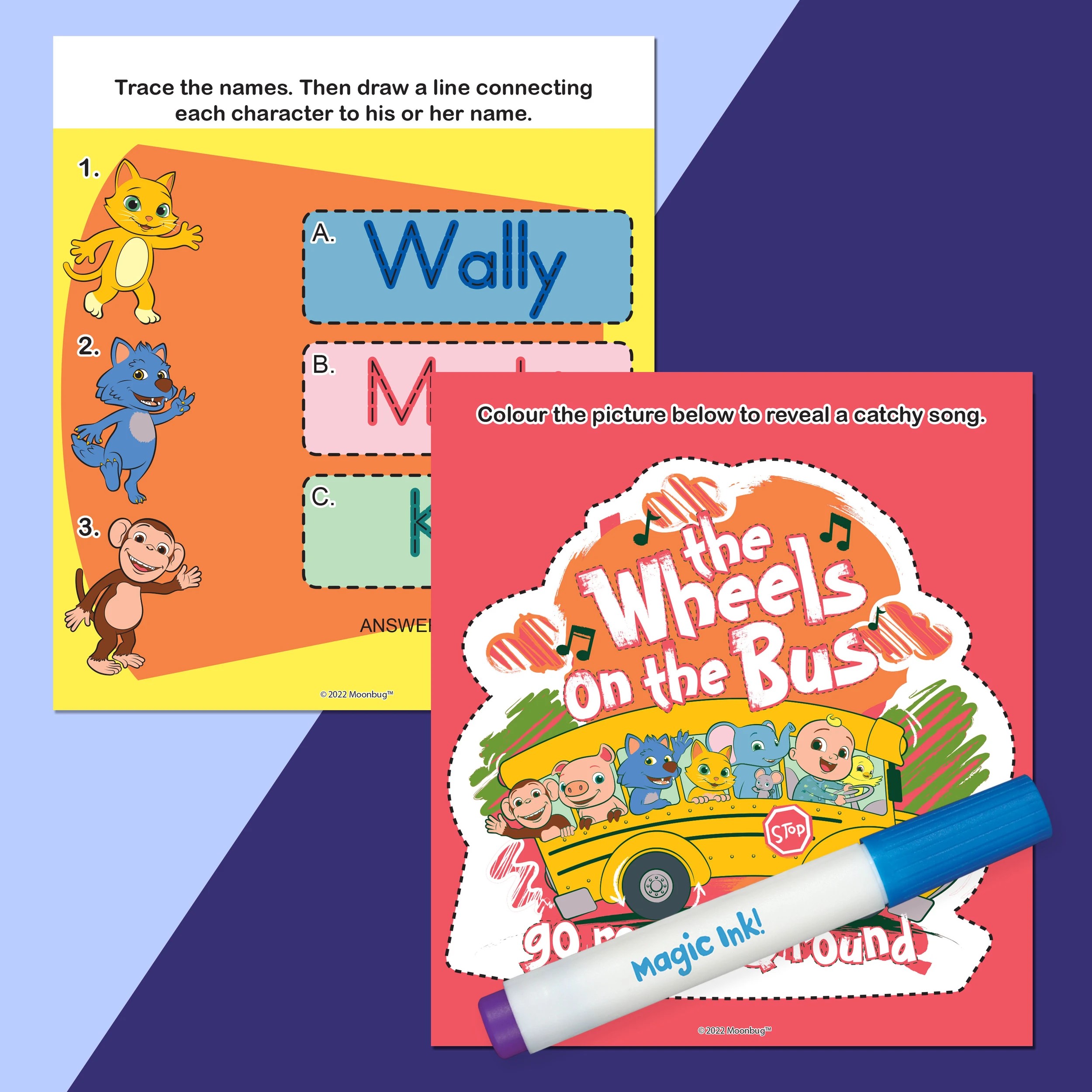 3 INKredibles Bluey Magic Ink Pictures! - Book, 3 of 5