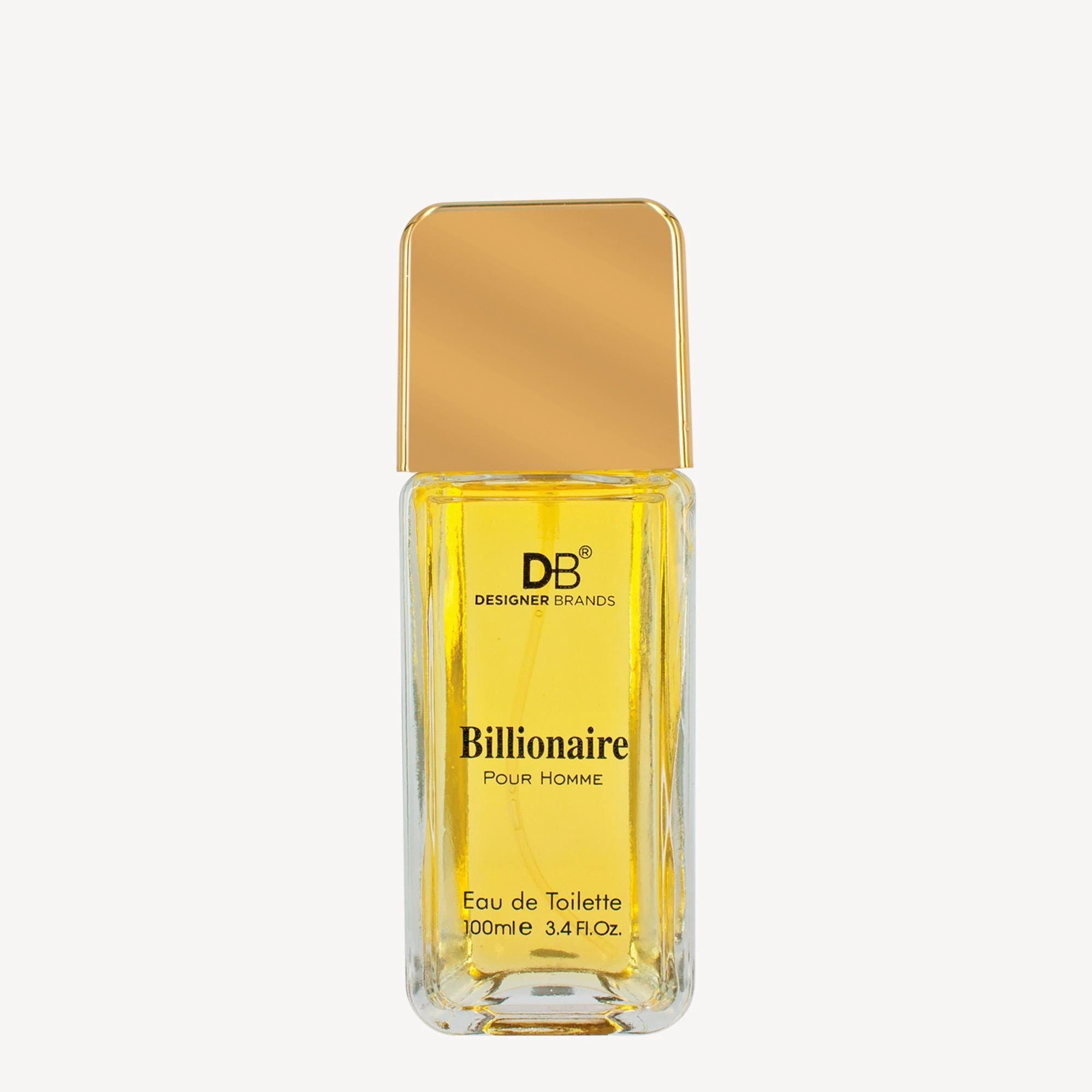 1 DB Designer Brands Billionaire for Men (EDT) Grapefruit, Spice, Leather 100ml, 1 of 1