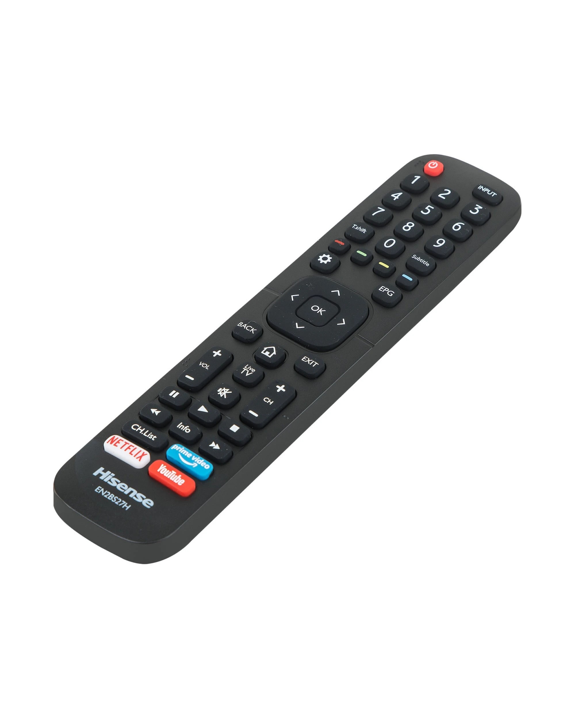 2 Hisense Genuine TV Remote Control T250554 EN2BS27H - Black, 2 of 5