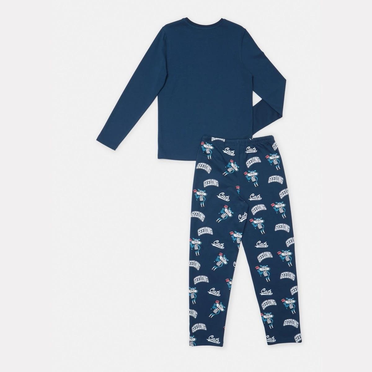 7 Official AFL Kids Pyjama Set Geelong, 7 of 9