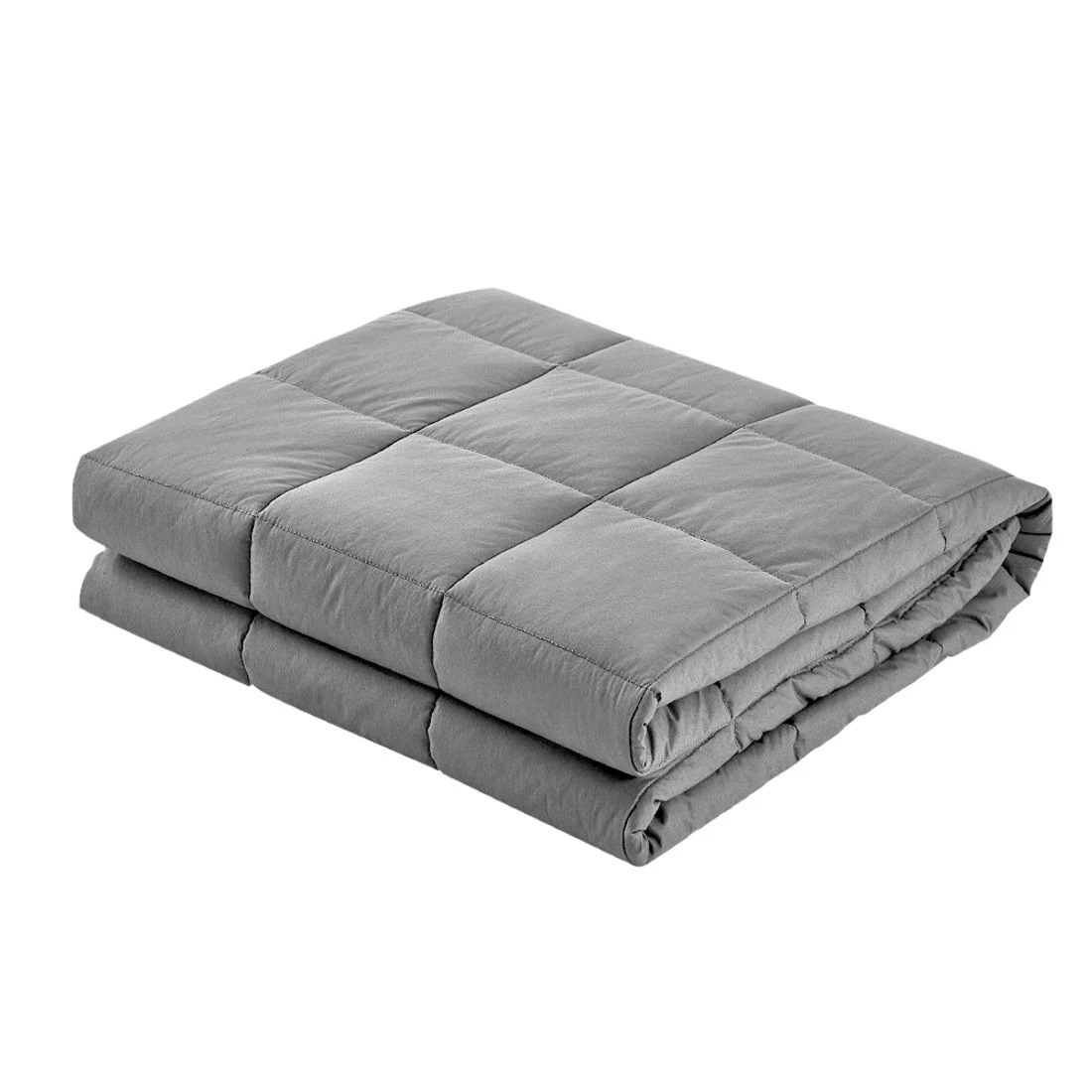4 Giselle Weighted Blanket 7KG Deep Relax - Grey, 4 of 8