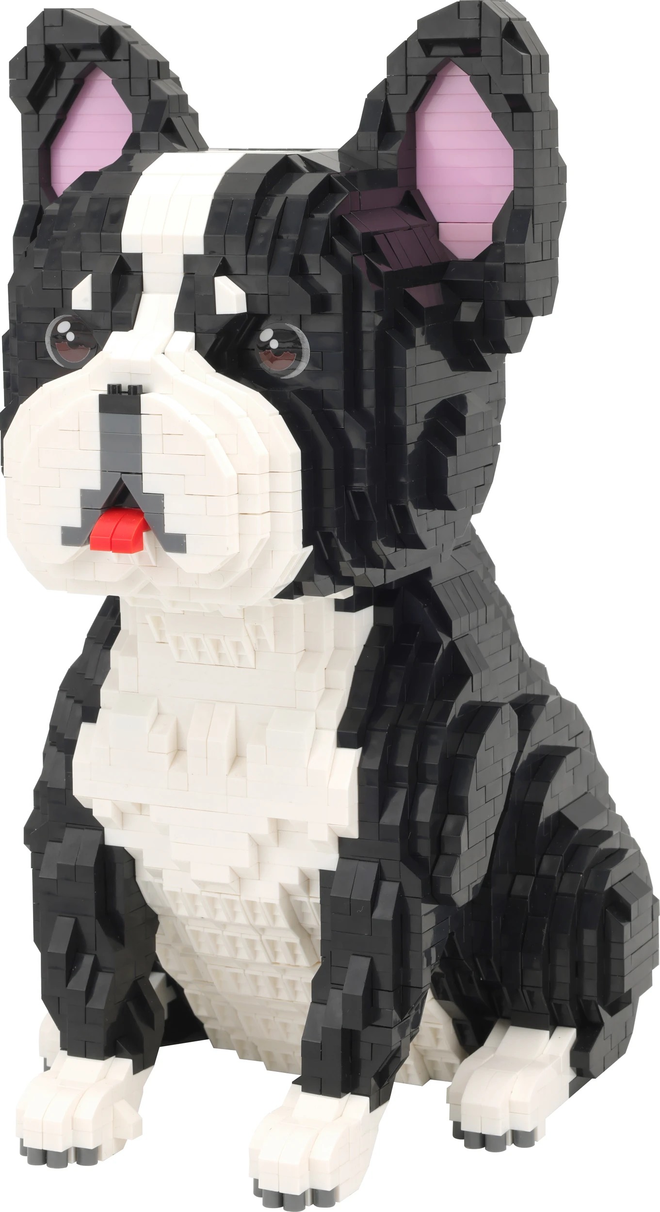 3 2686 Piece Mini Blocks Animal Series: French Bulldog, 3 of 7