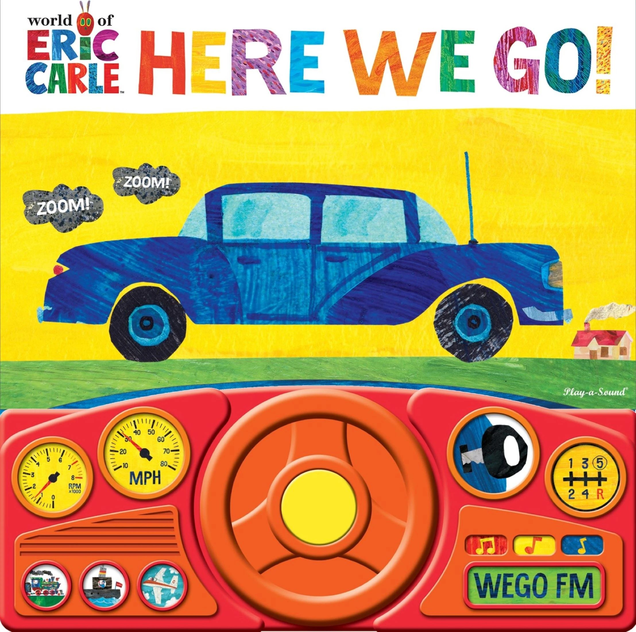 1 Here We Go! by Eric Carle - Book, 1 of 3