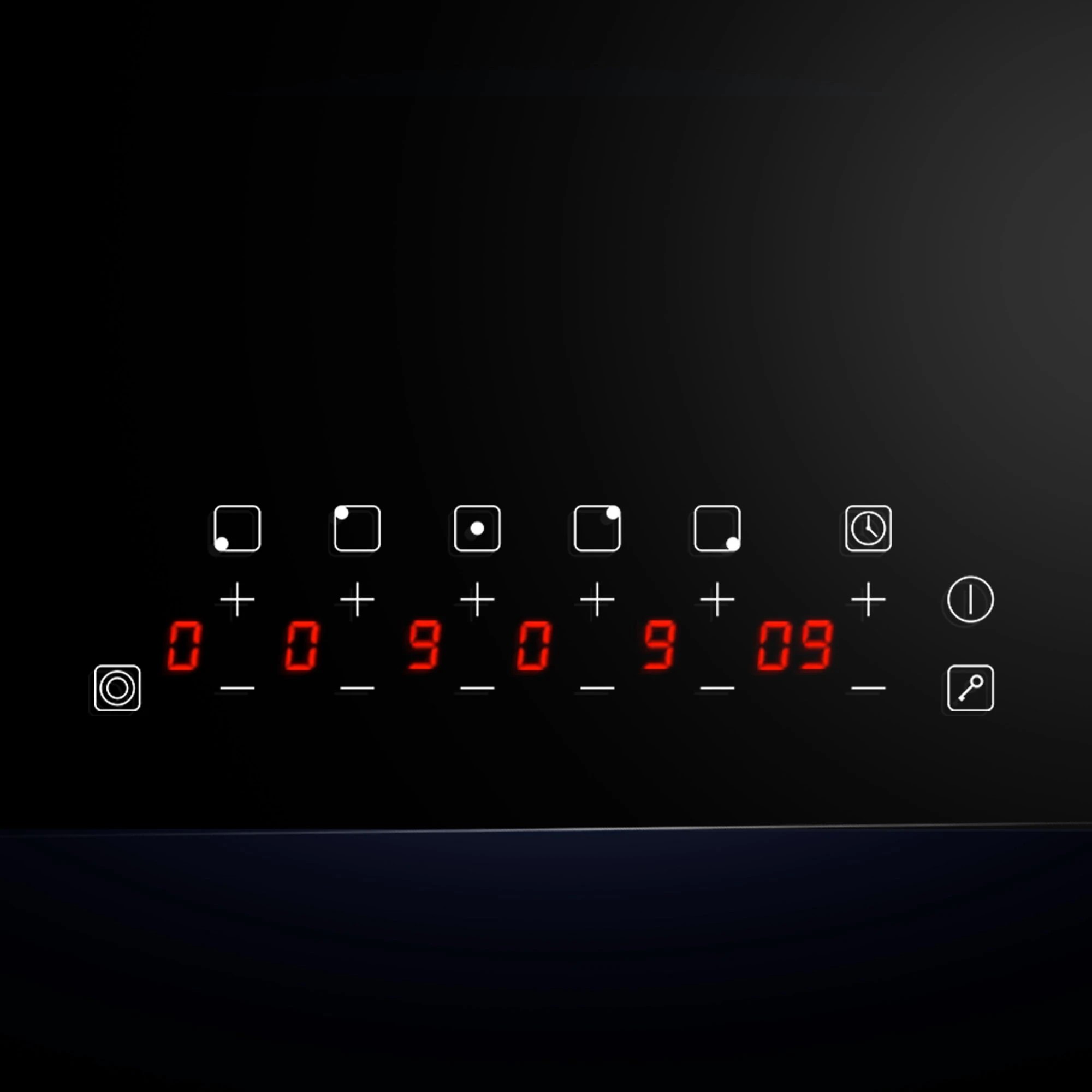 8 Devanti Electric Ceramic Cooktop - Black, 8 of 10