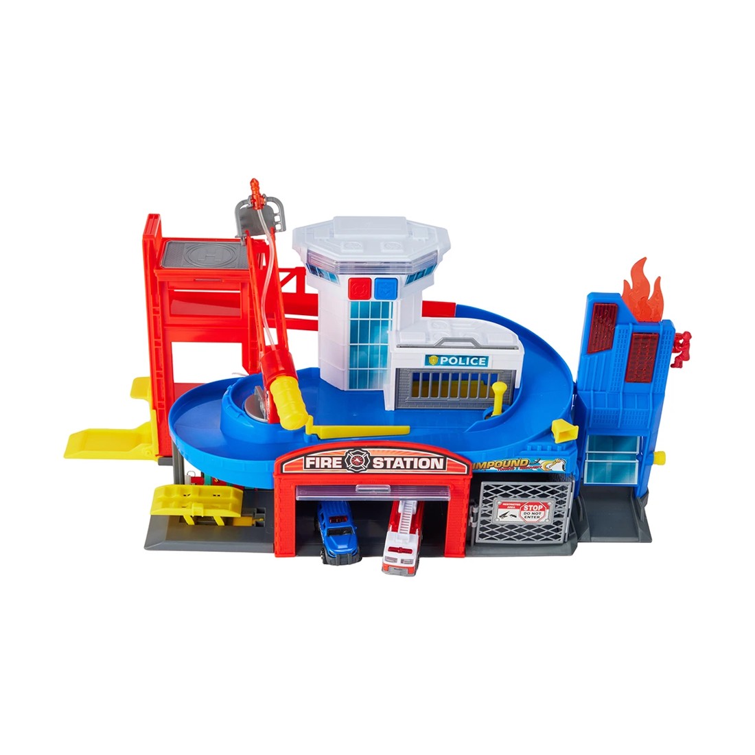 2 Lights, Sounds, Fire & Rescue Play Set, 2 of 10