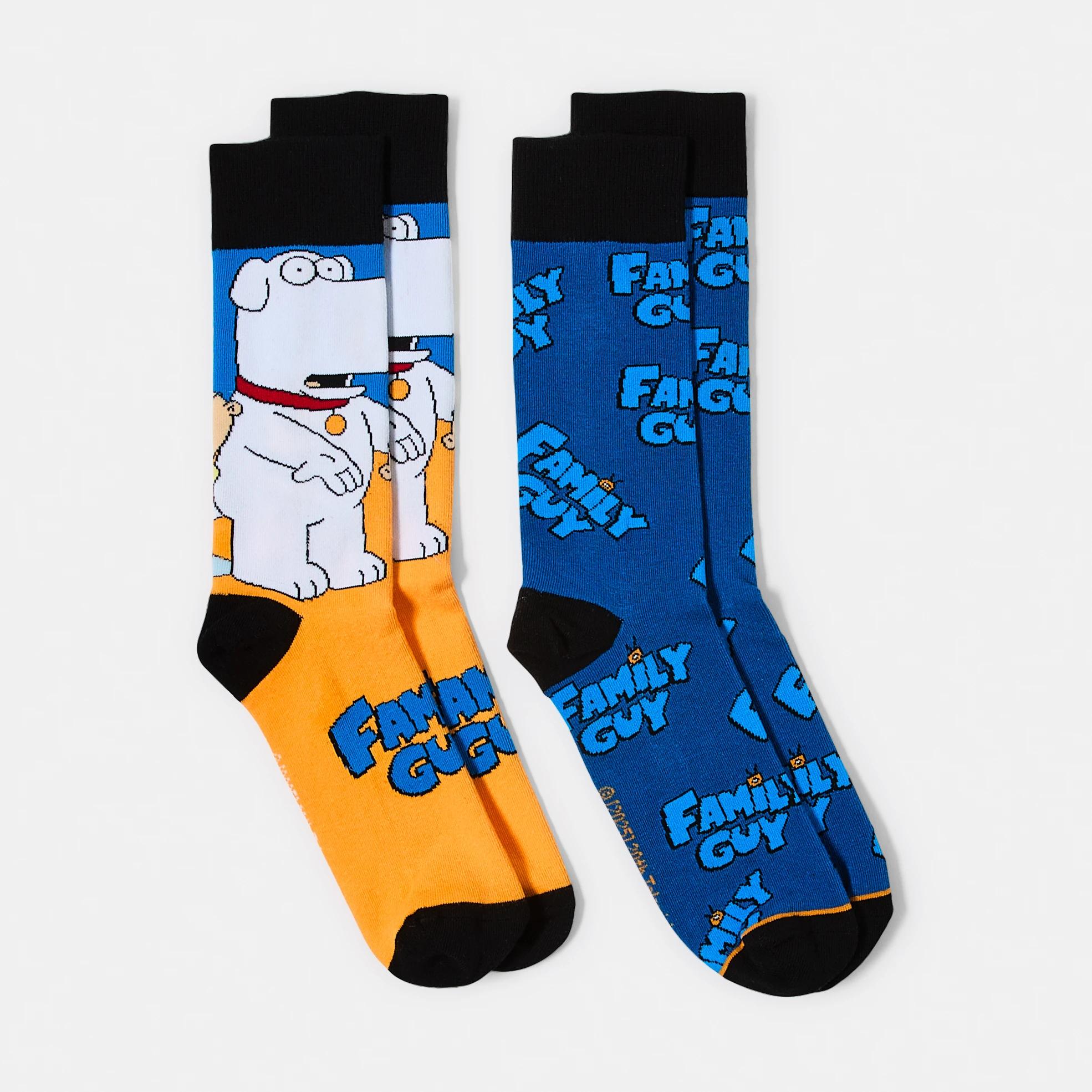 1 2 Pack License Socks Family Guy, 1 of 3