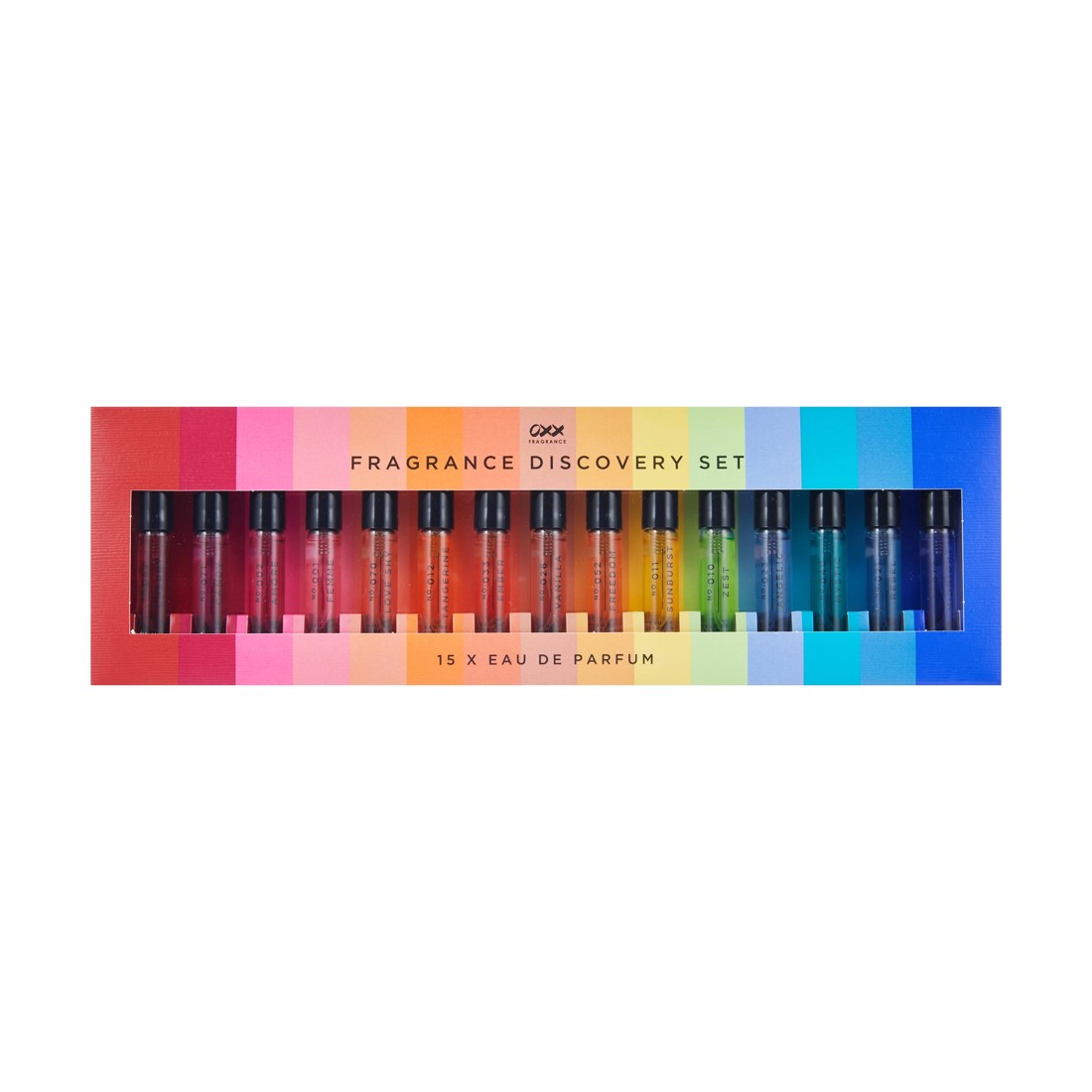 1 OXX Fragrance 15 Piece Fragrance Discovery Eau De Parfum Set, 1 of 5