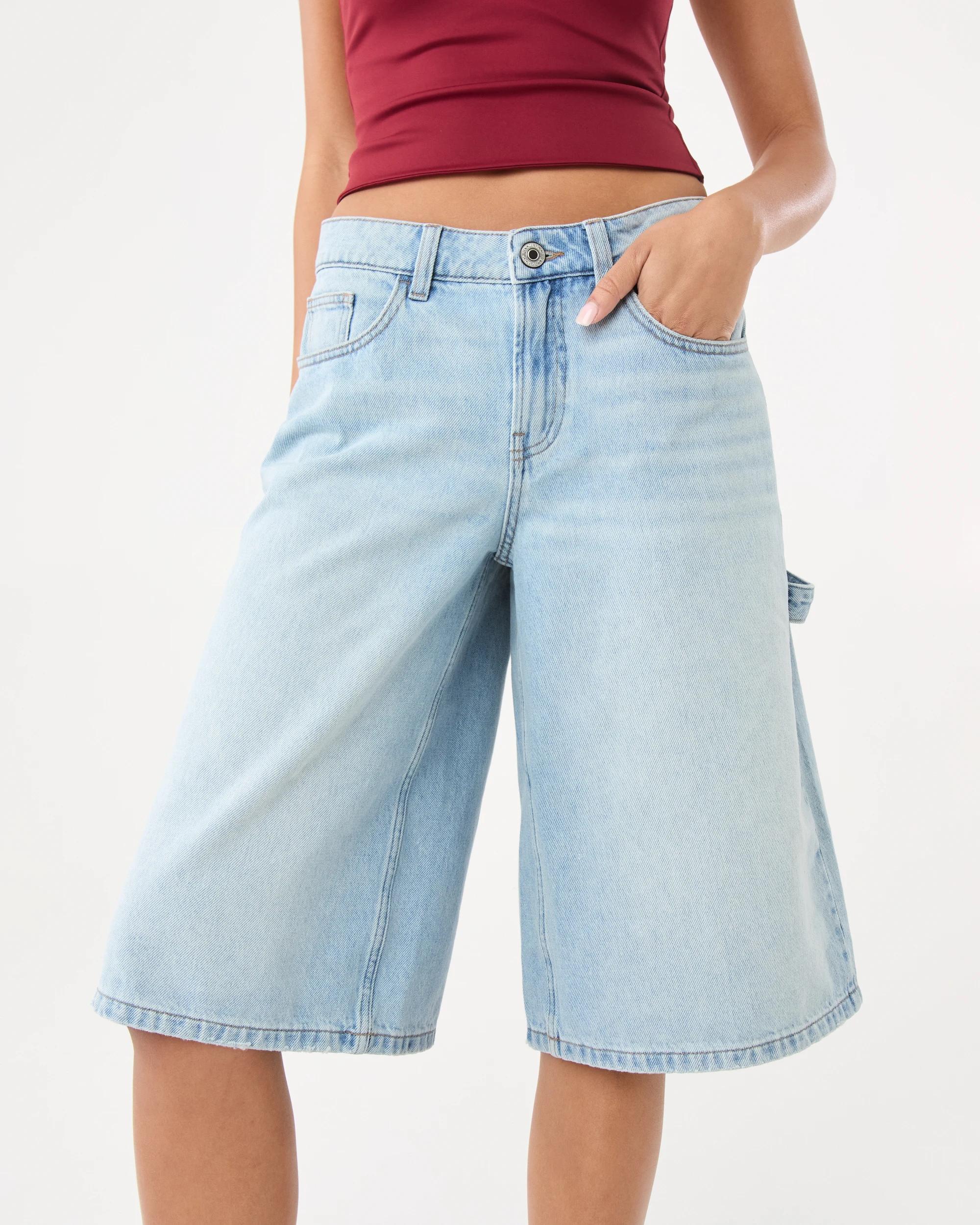 8 Carpenter Jorts Light Wash, 8 of 8