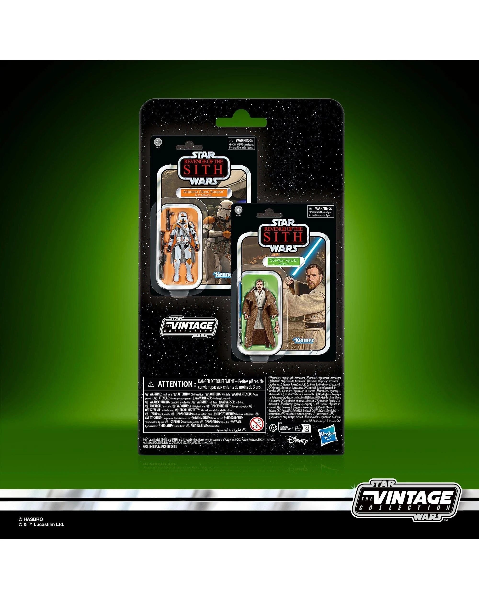 9 Star Wars: The Vintage Collection Obi-Wan Kenobi & Airborne Clone Trooper Action Figure 2 Pack, 9 of 10