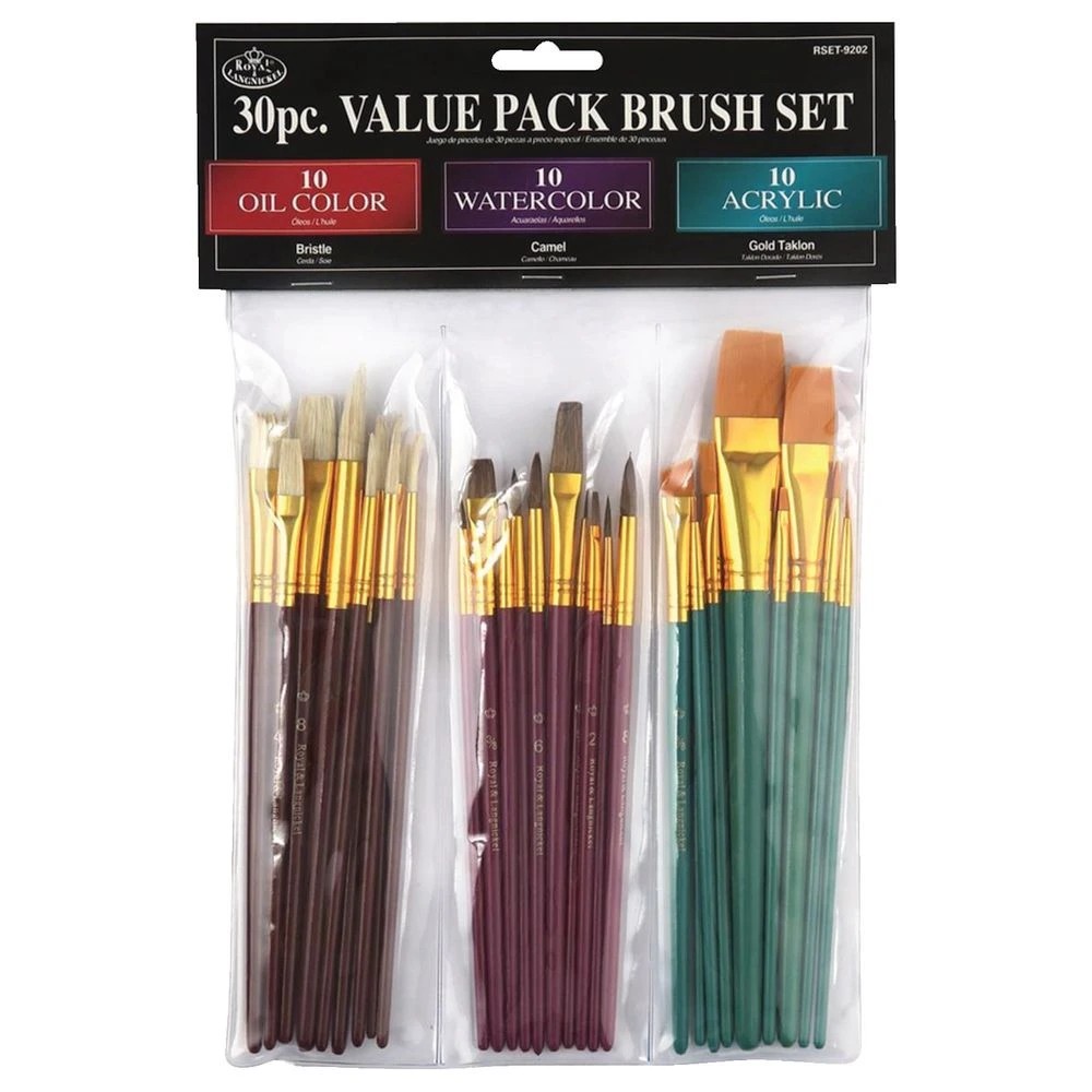3 Royal & Langnickel Paintbrush Set 30 Piece, 3 of 4