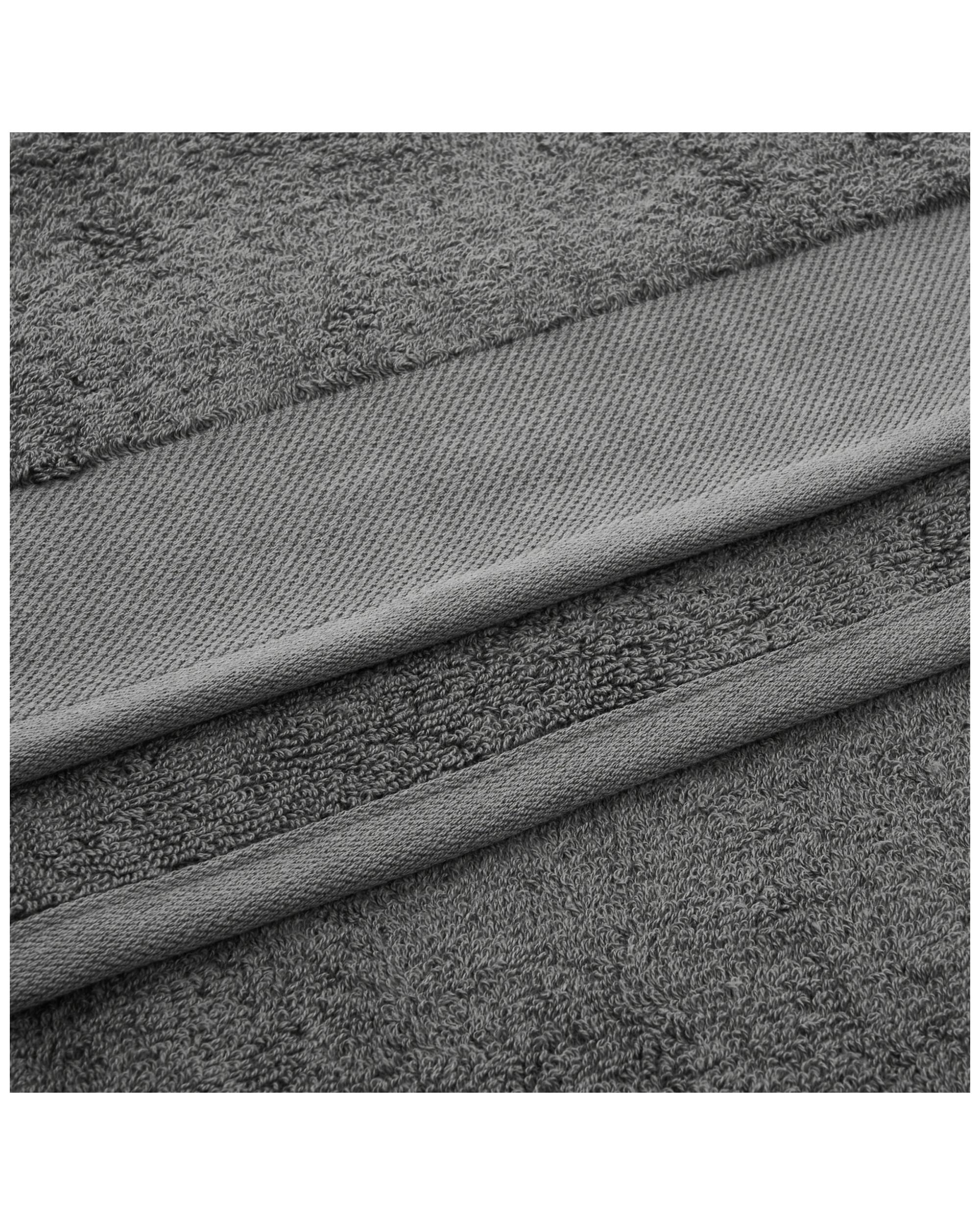 3 Sheraton Luxury 7pc Maison Byron Cotton Towel Pack Set
 - Grey, 3 of 4