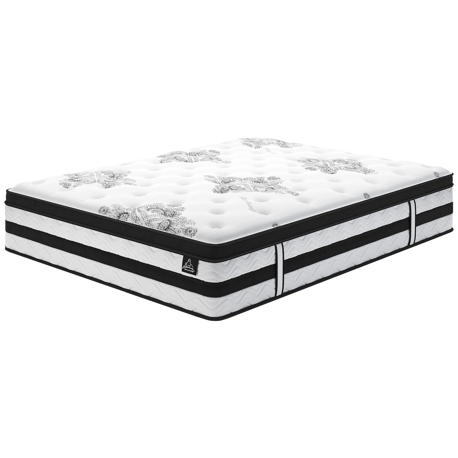 1 Starry Eucalypt Mattress Pocket Spring Latex Euro Top 34cm 5 zone - Double Bed, 1 of 10