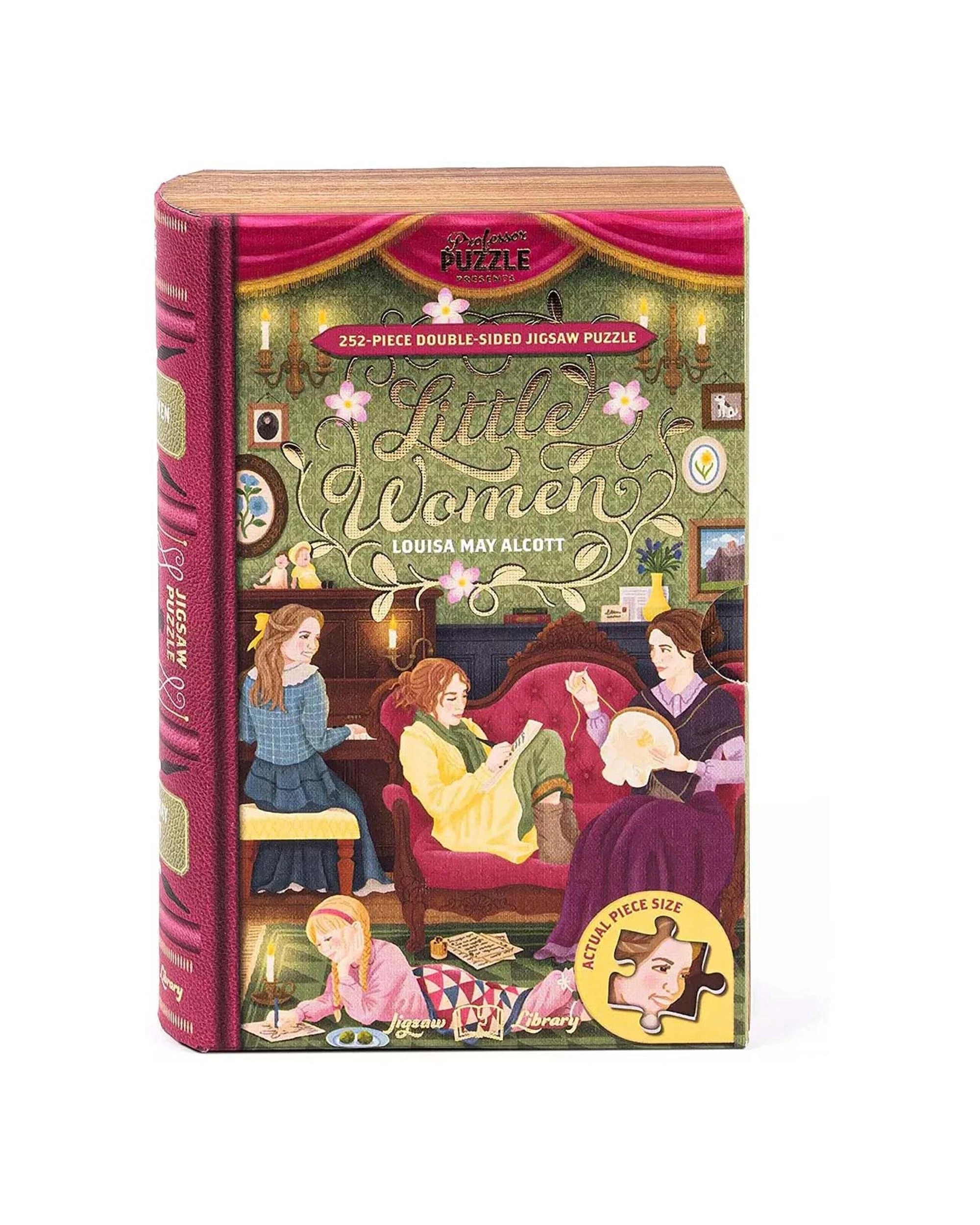 1 Professor Puzzle Little Women 252 Piece Double Sided Jigsaw Puzzle, 1 of 2