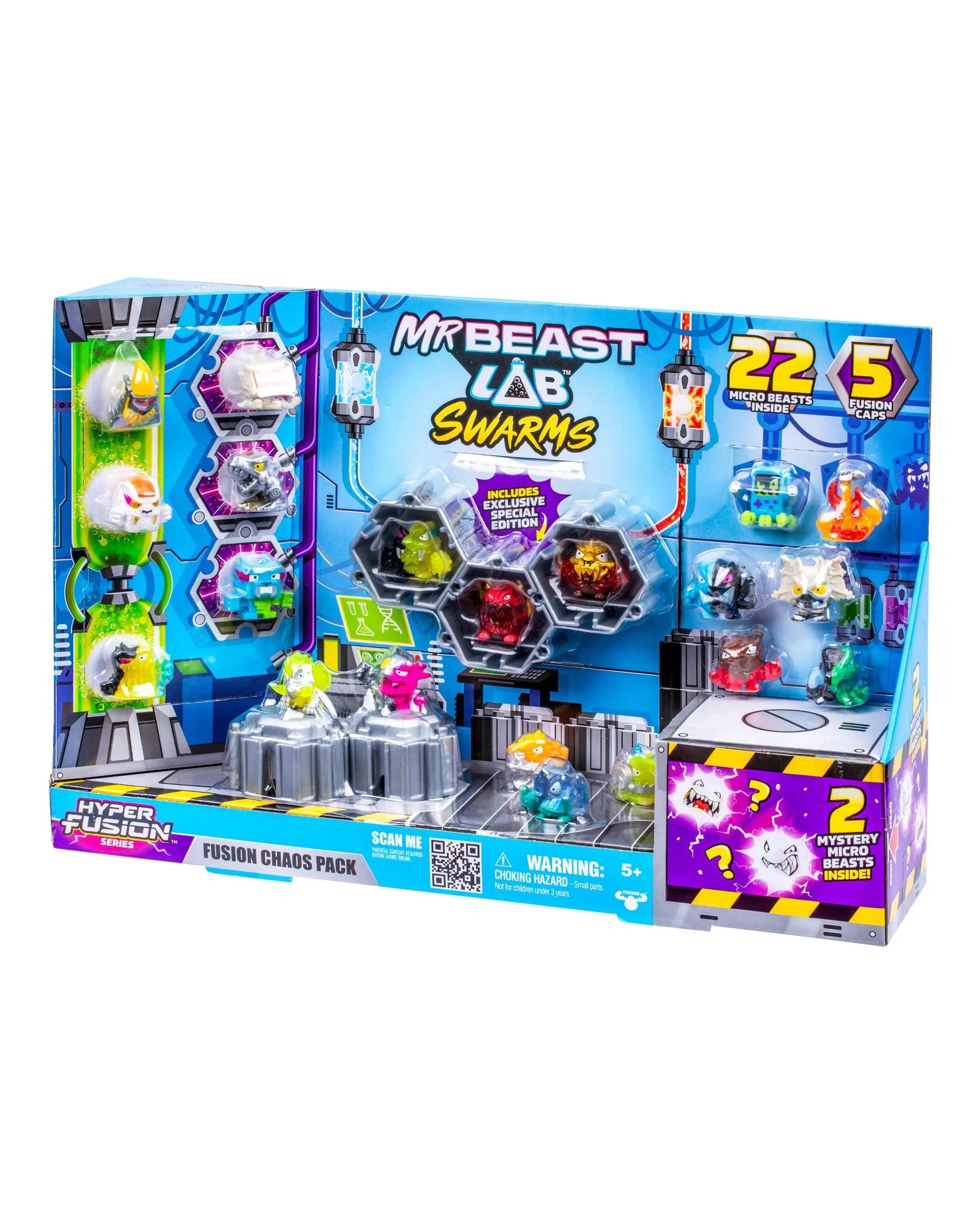 2 Mr Beast Lab Swarms S3 Hyper Fusion Series Fusion Chaos Pack, 2 of 7