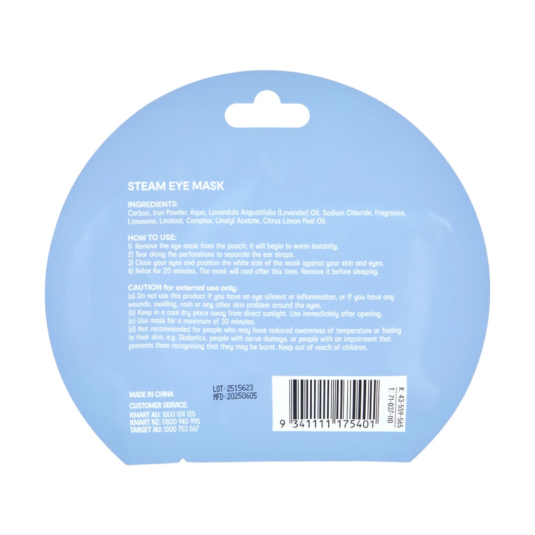 2 OXX Skincare Relaxing Steam Eye Mask - Lavender, 2 of 2