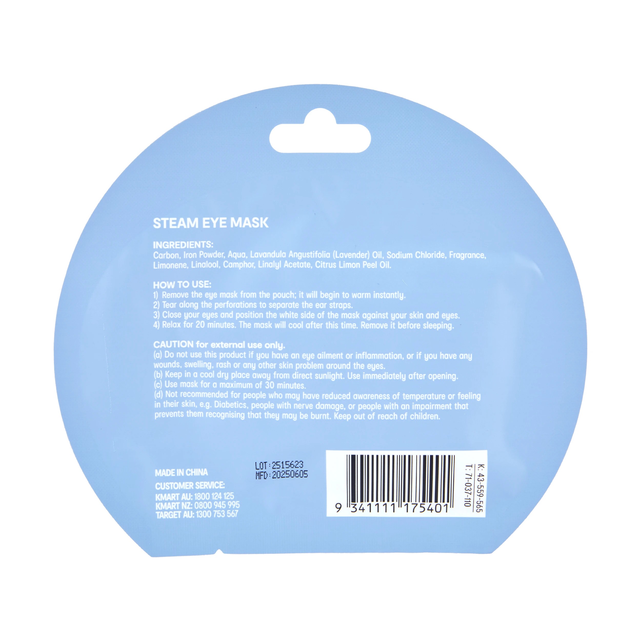 2 OXX Skincare Relaxing Steam Eye Mask - Lavender, 2 of 2