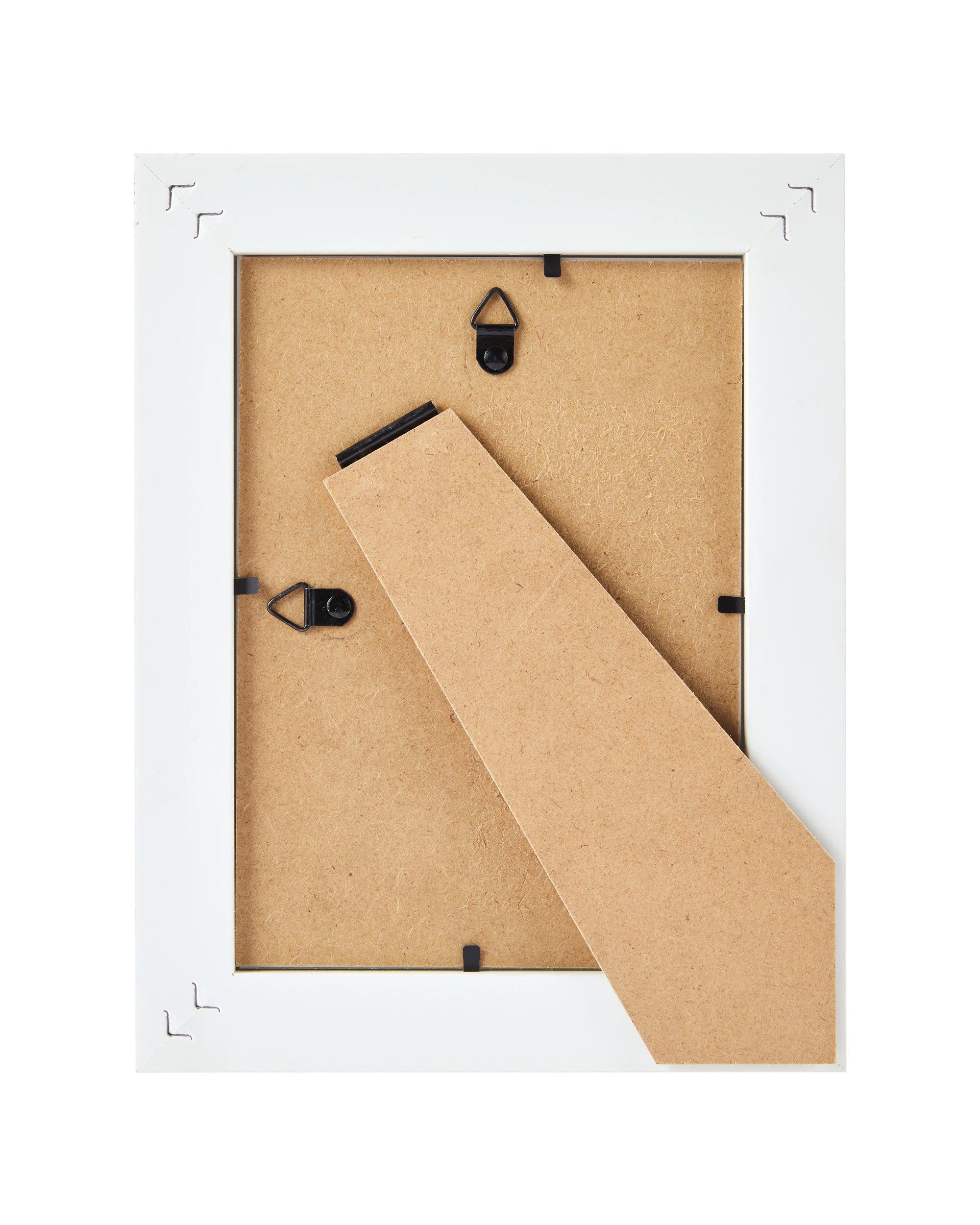 4 Ribbed Frame 5in. x 7in. - White, 4 of 4