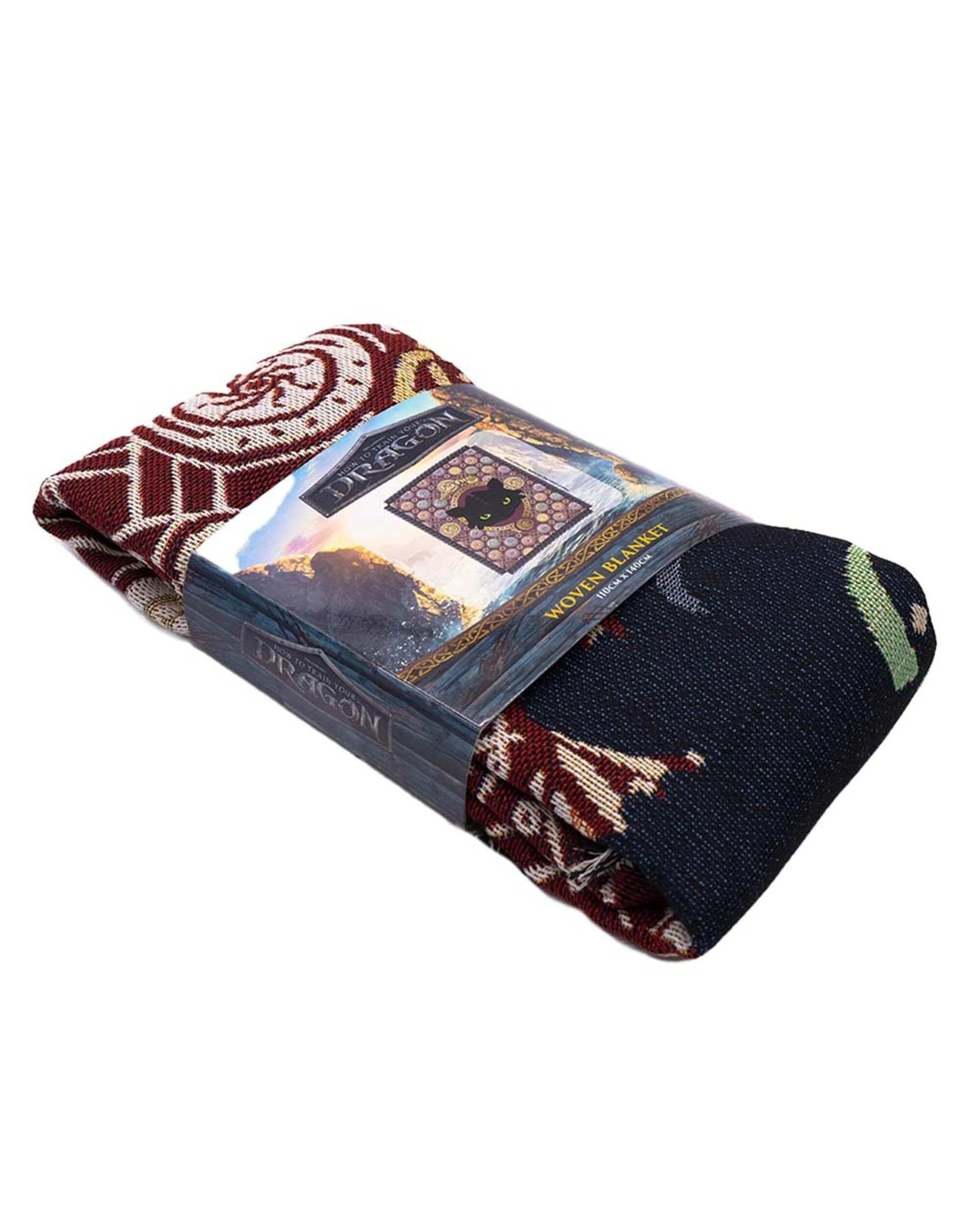 2 How To Train Your Dragon - Toothless Woven Blanket, 2 of 2