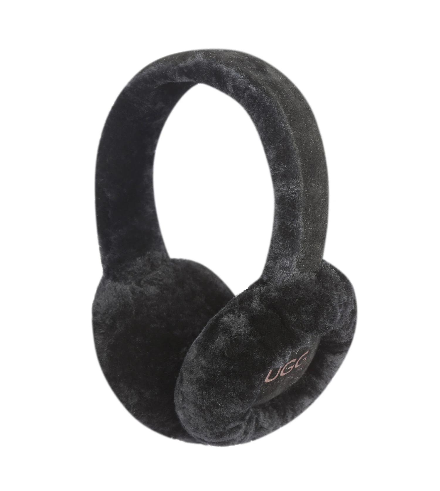 4 Australian Shepherd UGG Connie Earmuff BLACK, 4 of 5