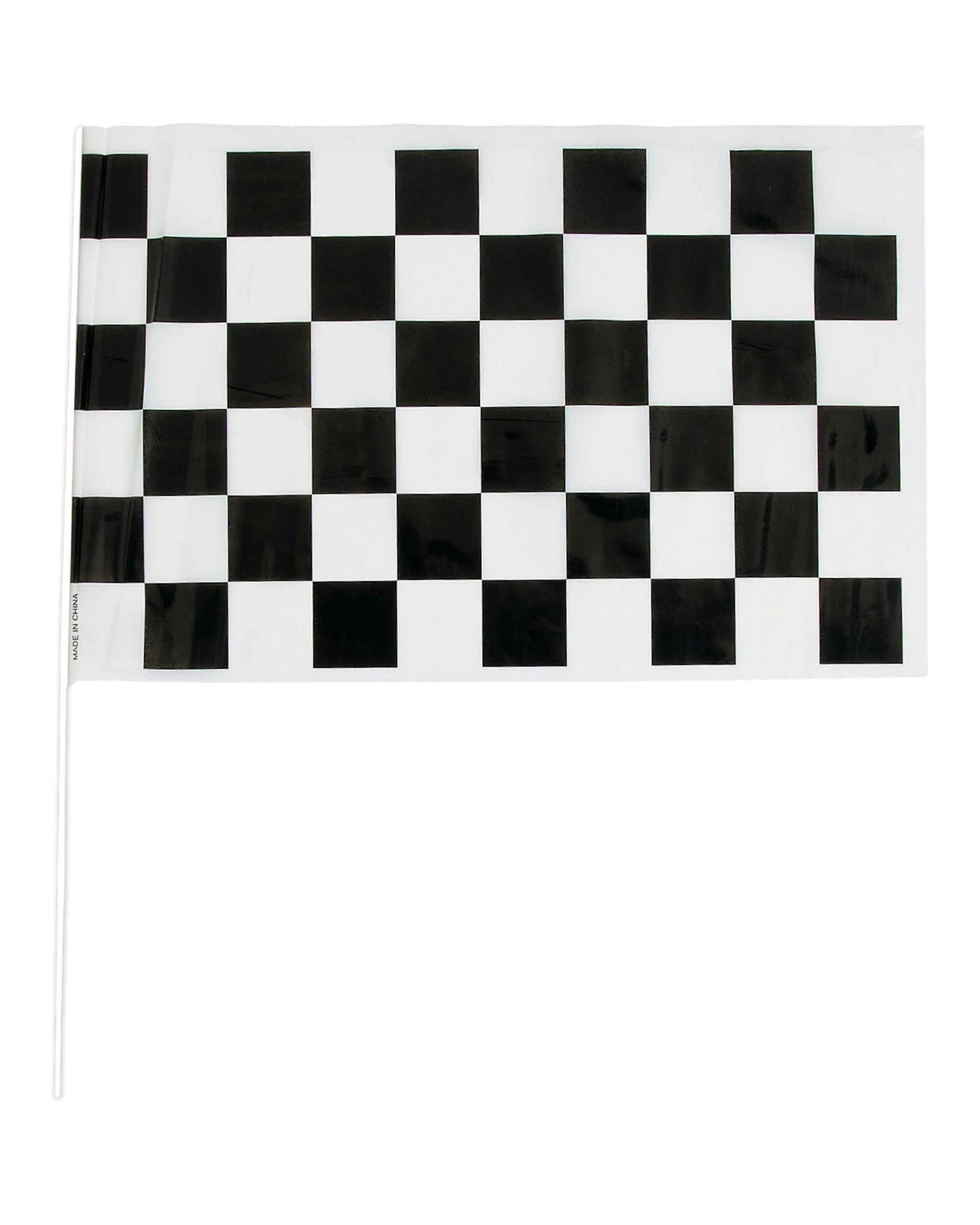 1 Fun Express Large Chequered Flags Pack of 12 - Pattern, 1 of 3