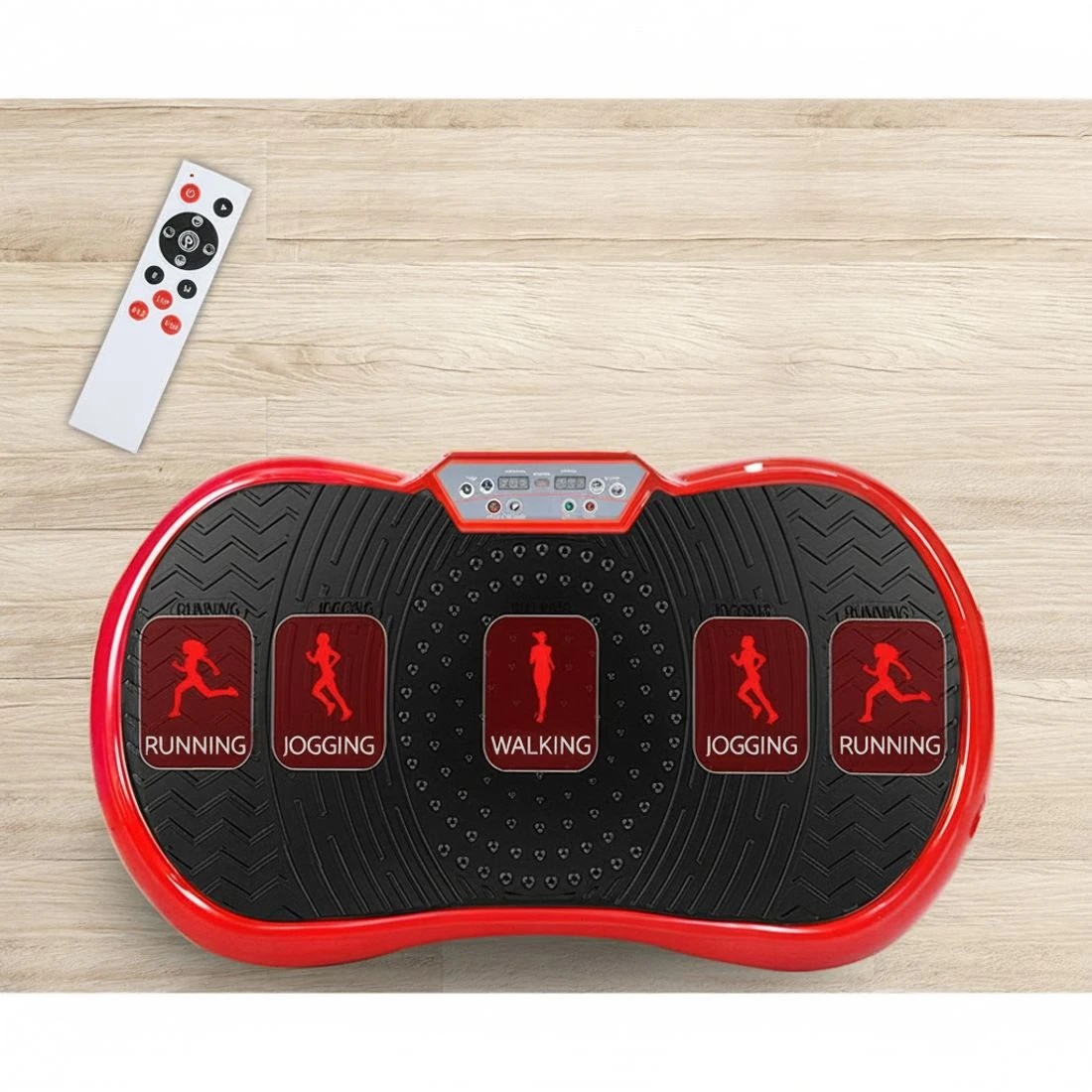 4 Everfit Vibration Machine Platform Vibrator Resistance Rope Home Fitness - Red, 4 of 9