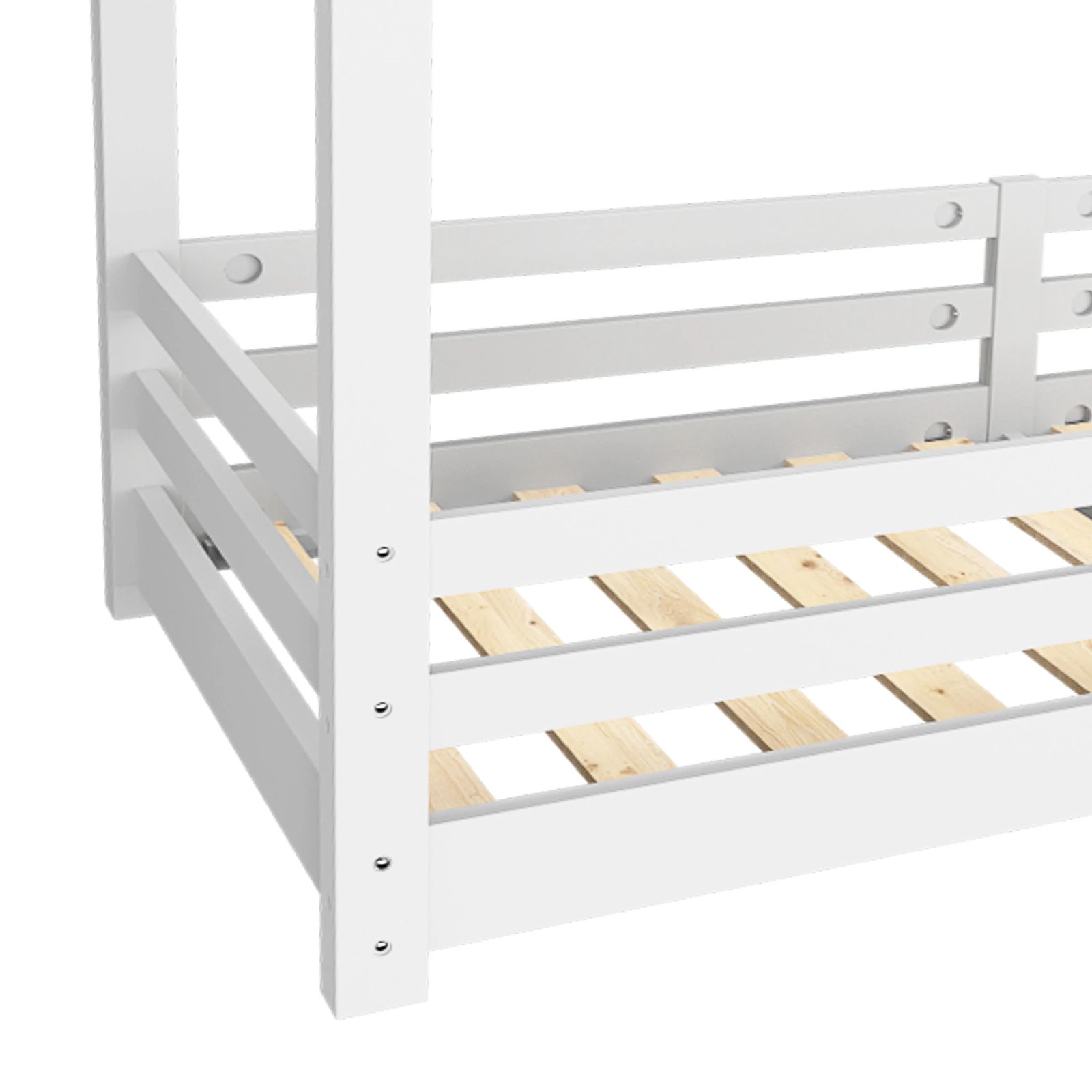 3 Ausway Single Size Bed Frame Wooden For Bedroom, 3 of 4