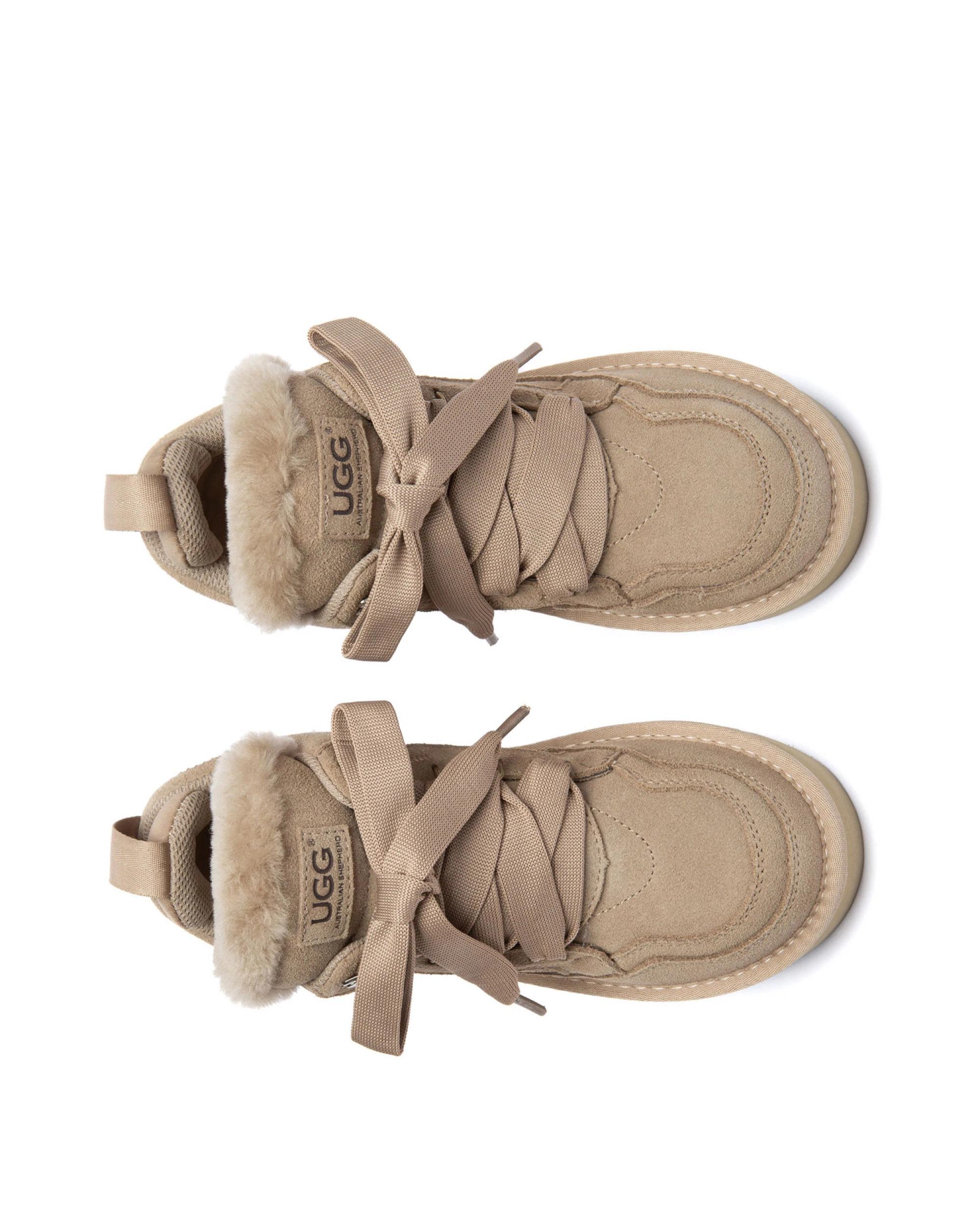 5 Australian Shepherd UGG Womens Parklyn Platform Sneakers SANDSTONE, 5 of 5