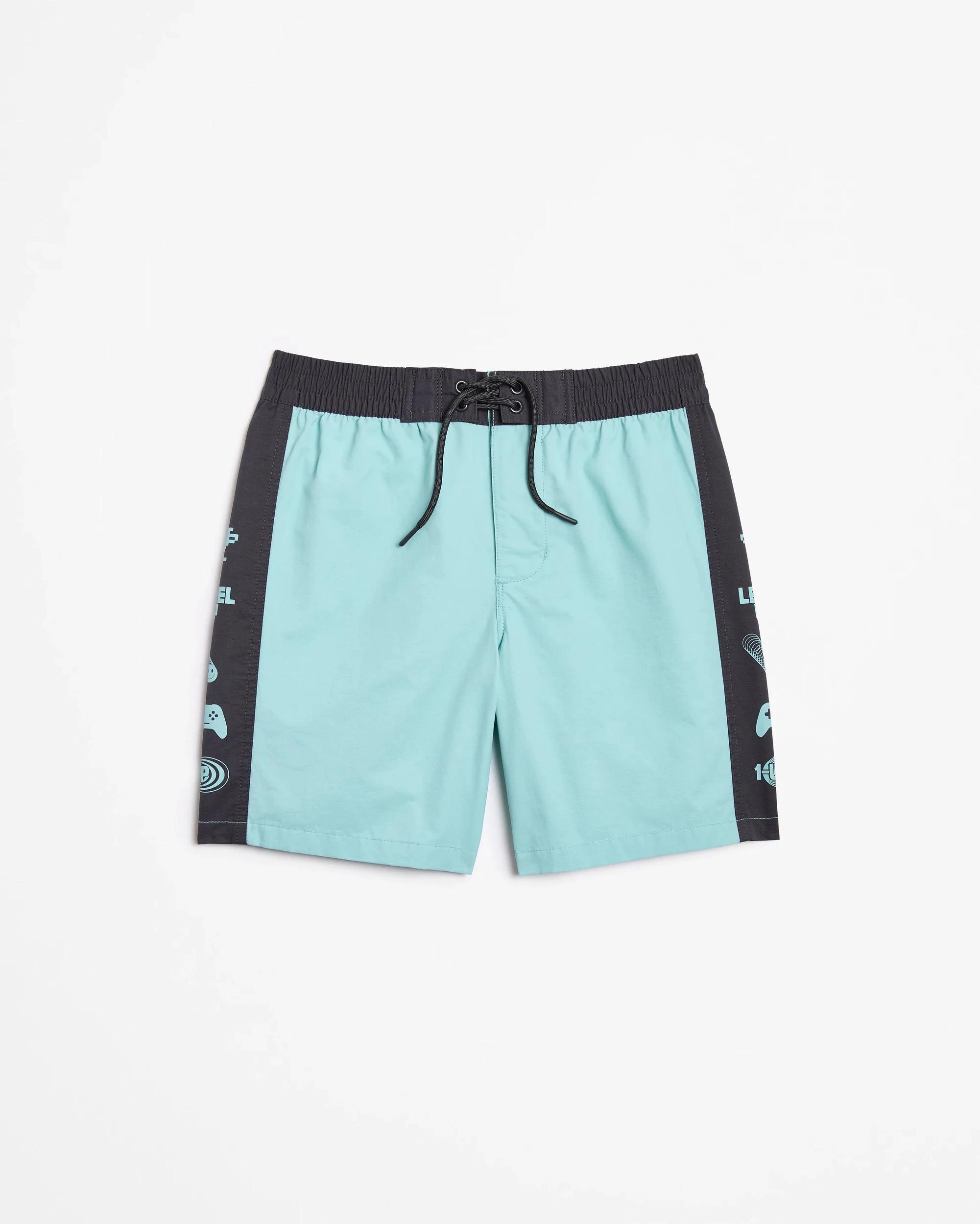 1 Target Swim Boardshorts TEAL GAMER, 1 of 3