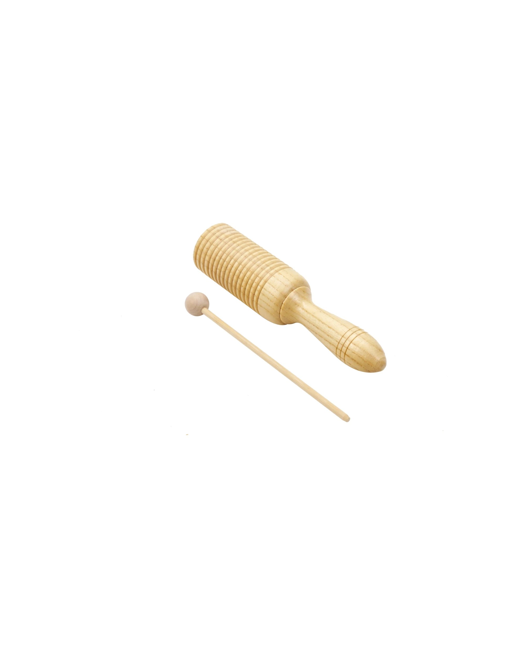 1 Vivaio Guiro Wooden Hand Percussion Bright Tones Easy Play Musical Toy - Natural, 1 of 1