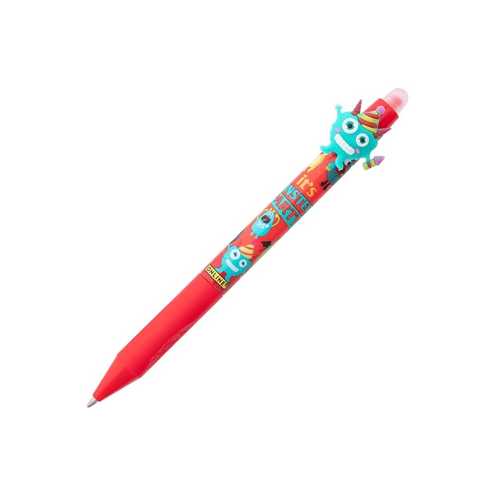 2 ONLINE magiXX Fun Erasable Gel Pen Monster Red, 2 of 3