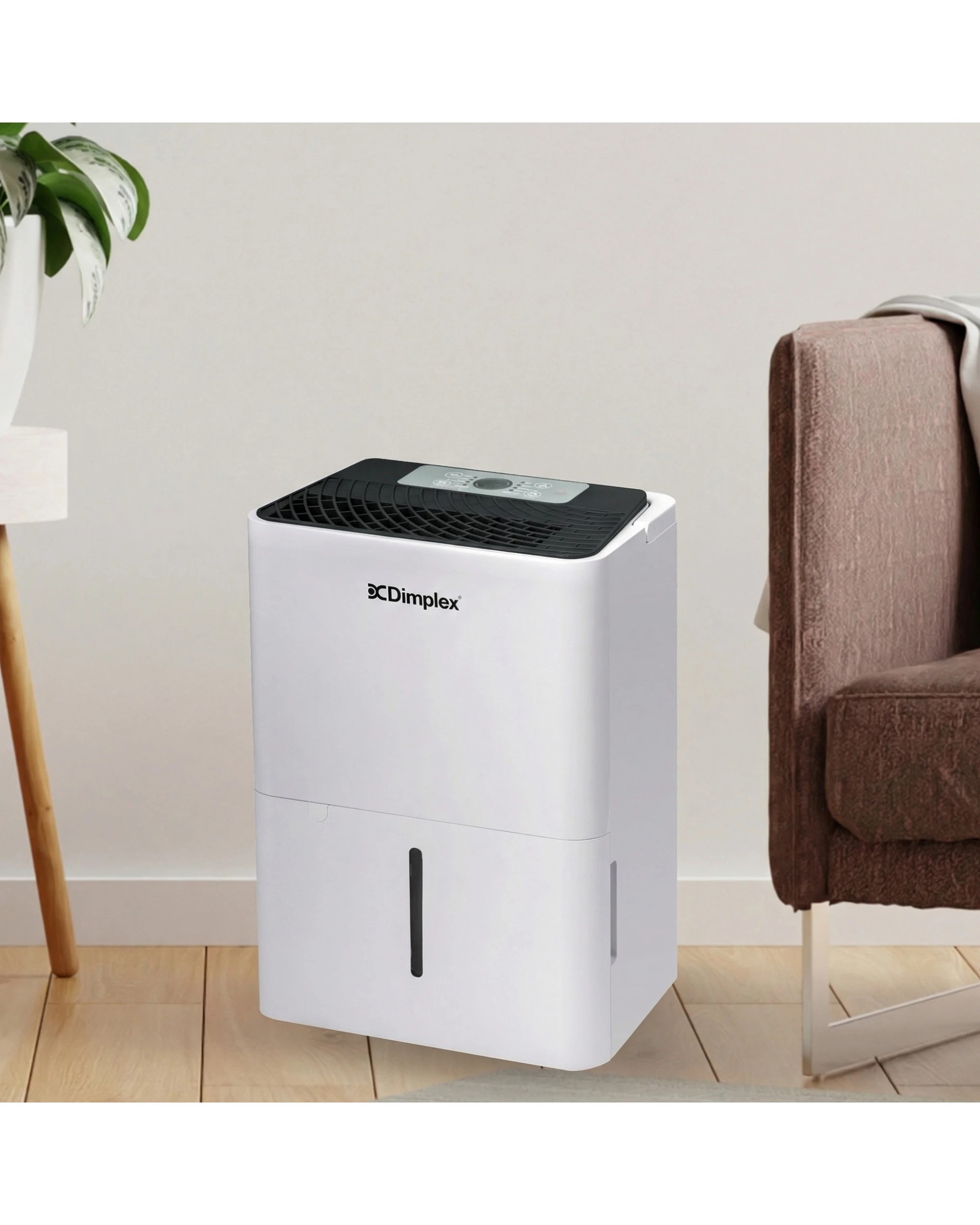 7 Dimplex Dc12depur 12l 270w Portable Dehumidifier W/hepa Air Cleaner/purifier - White, 7 of 8